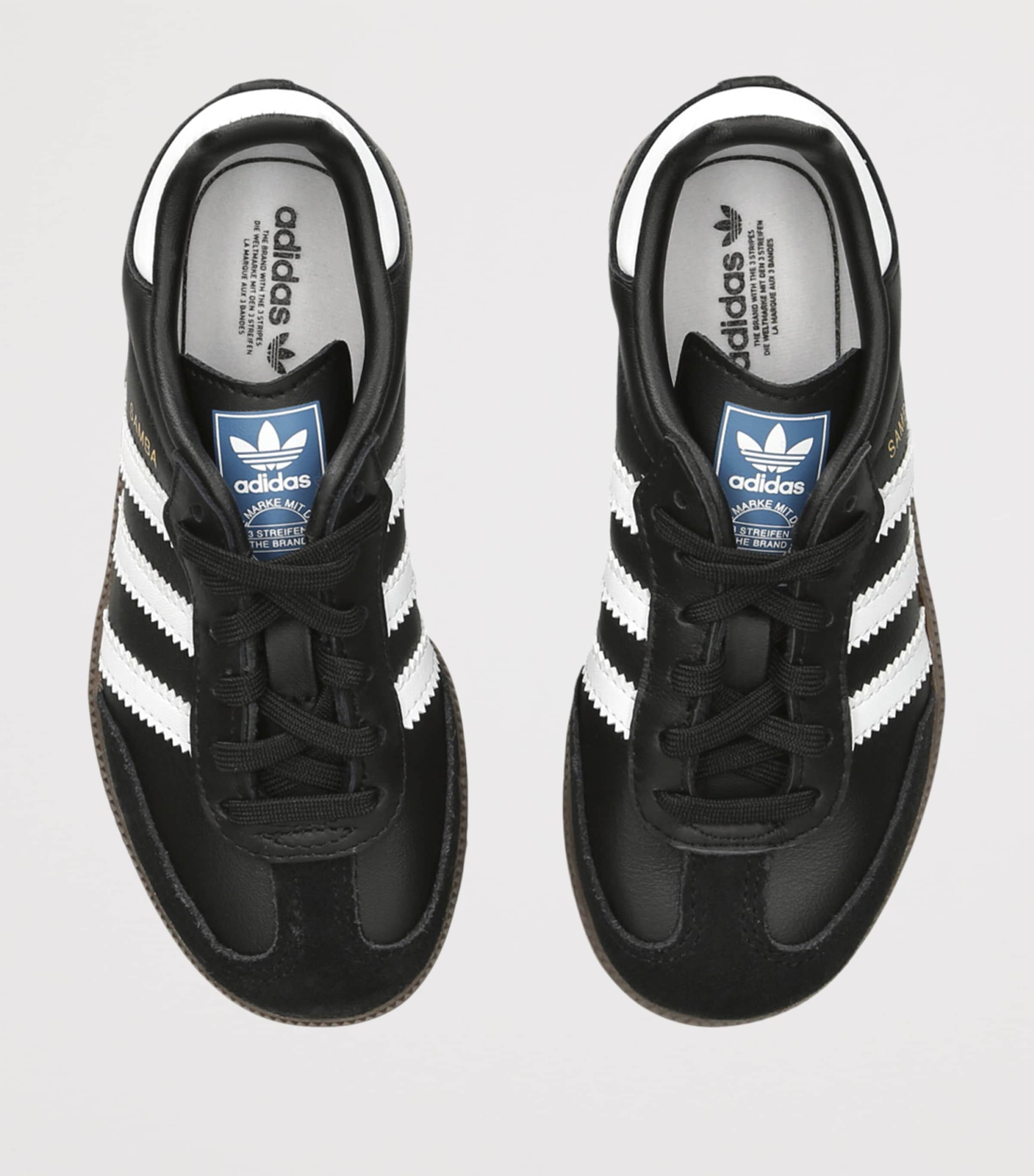 Originals Samba OG Sneakers BLK/WHITE Image 4