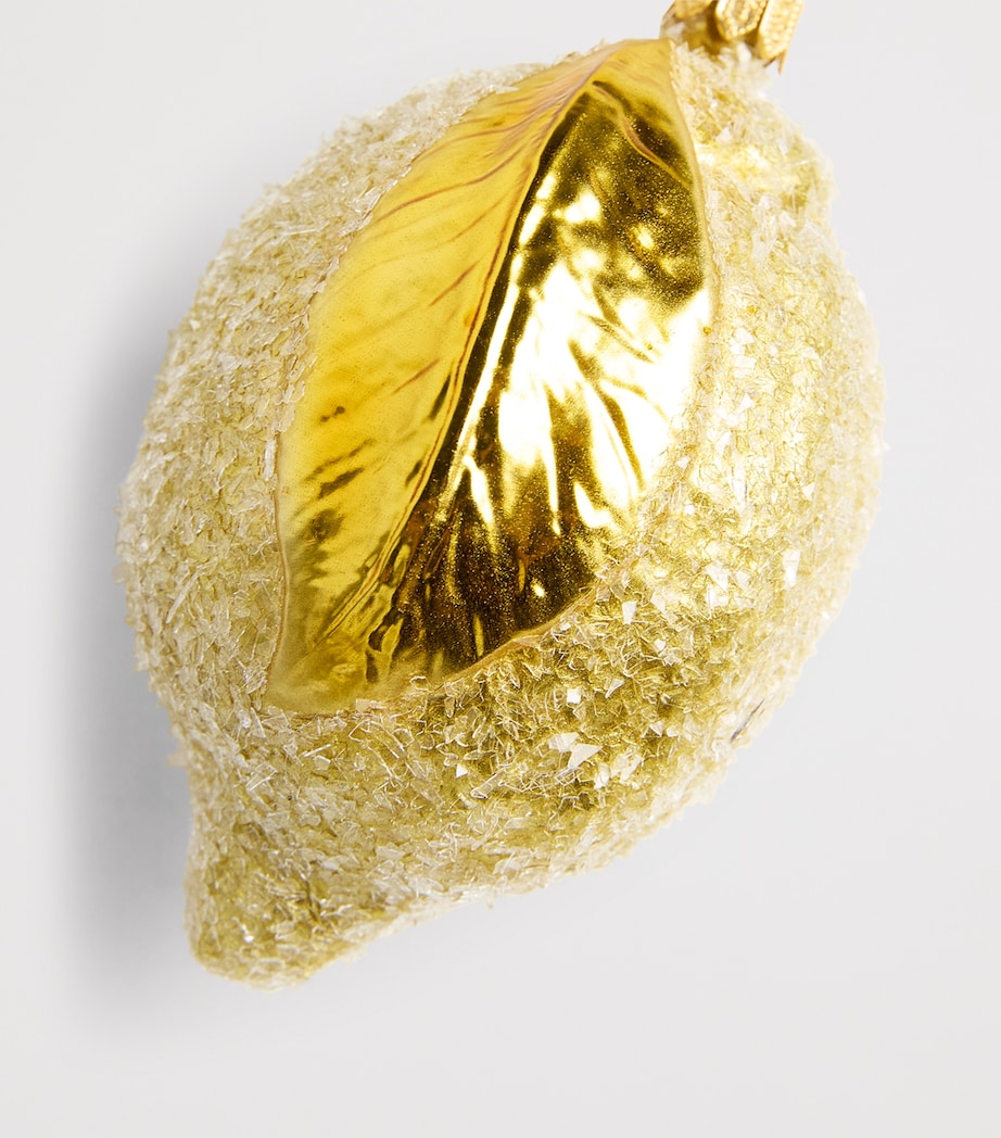 Harrods Glass Lemon Tree Decoration Image 4