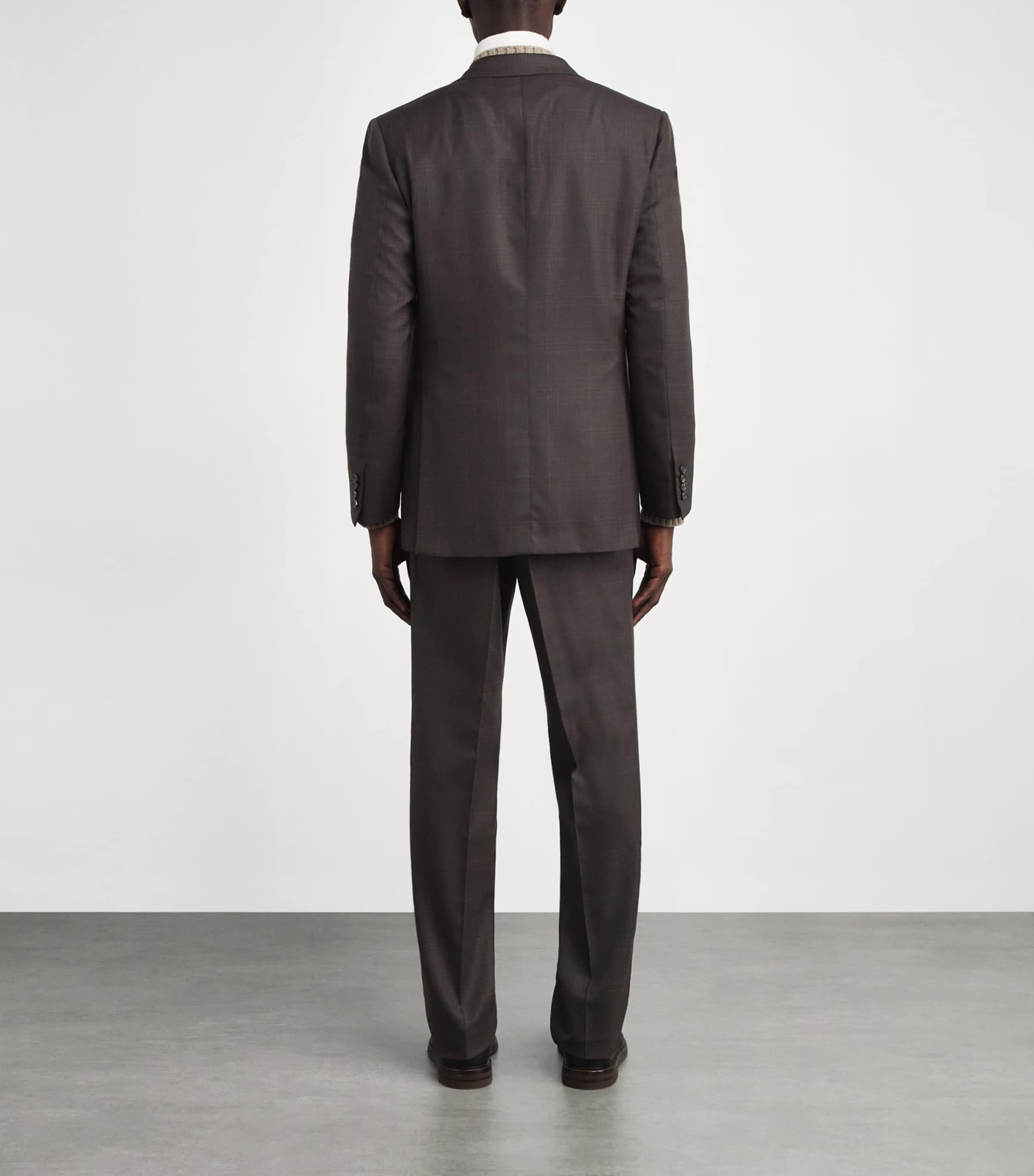 Wool Check 2-Piece Suit 2500 Image 3