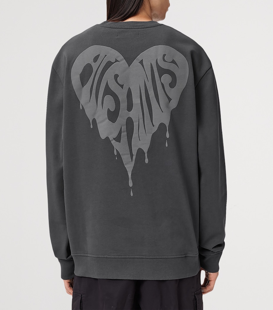 Cotton Trip Sweatshirt WASHED BLACK Image 7