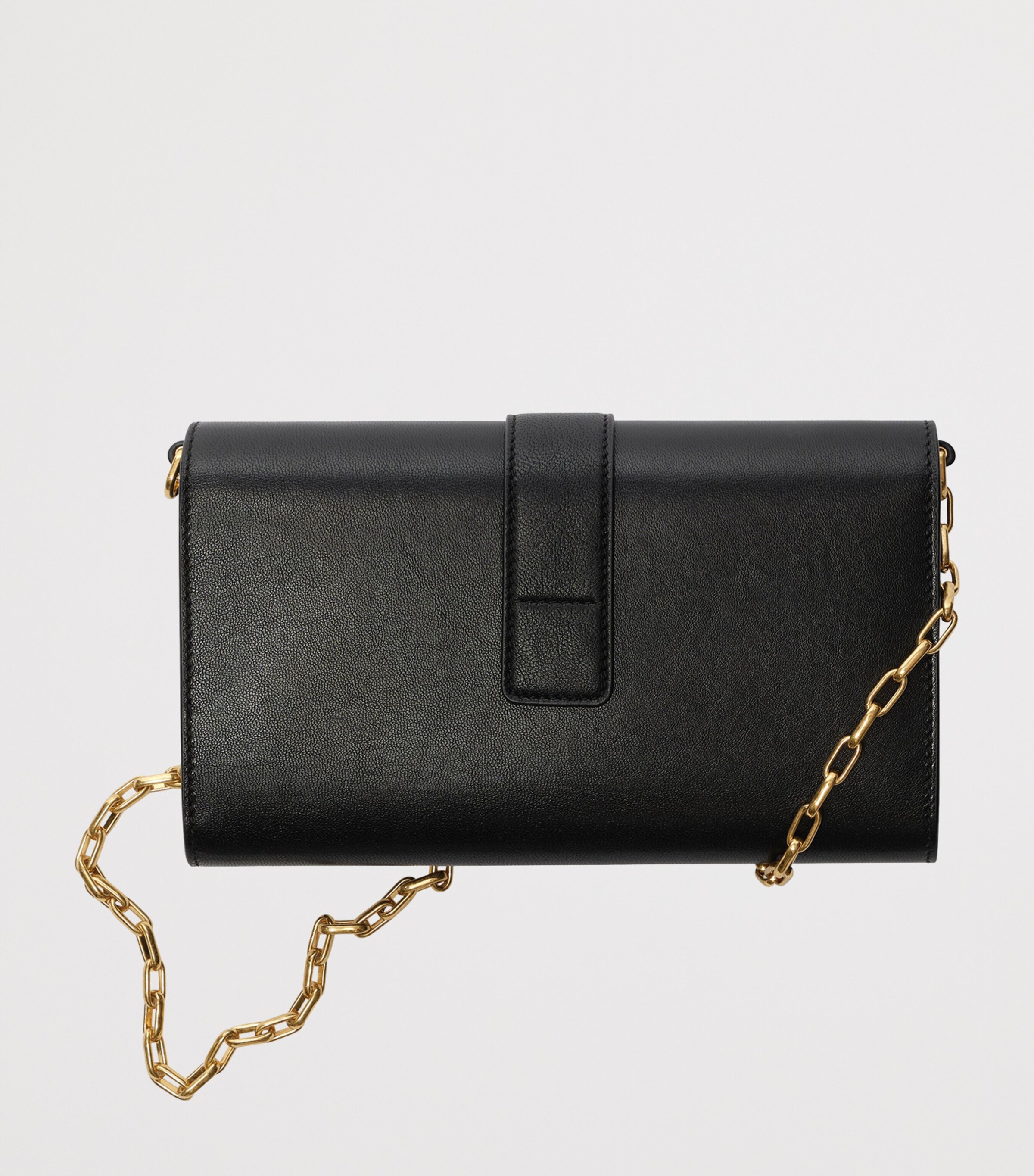 Burberry Leather Rider Chain Wallet Black Image 4