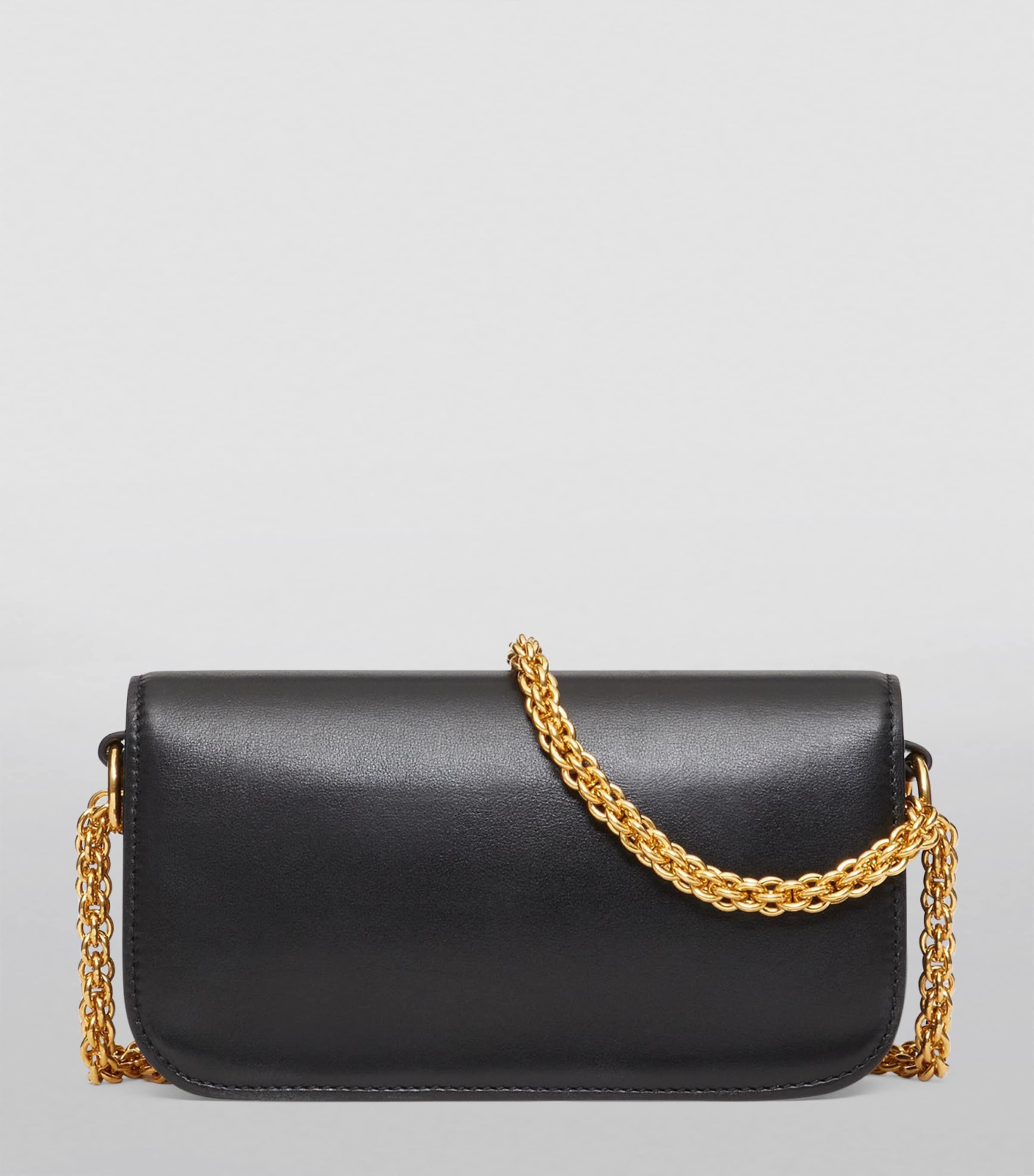 Valentino Garavani Small Leather Locò Shoulder Bag | Harrods US