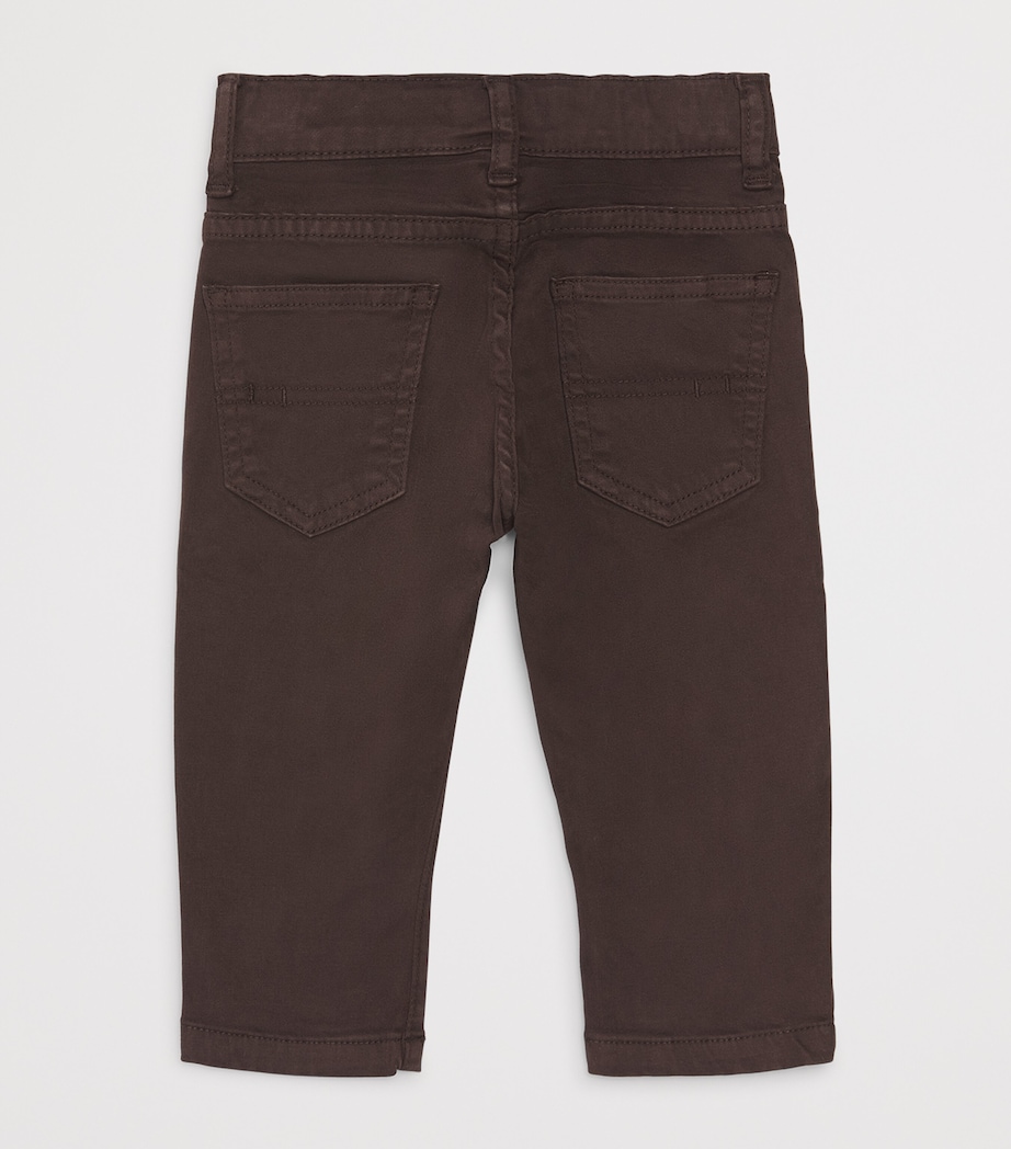 Patachou Mens Logo-Embroidered Jeans (6 Months-3 Years) Image 2