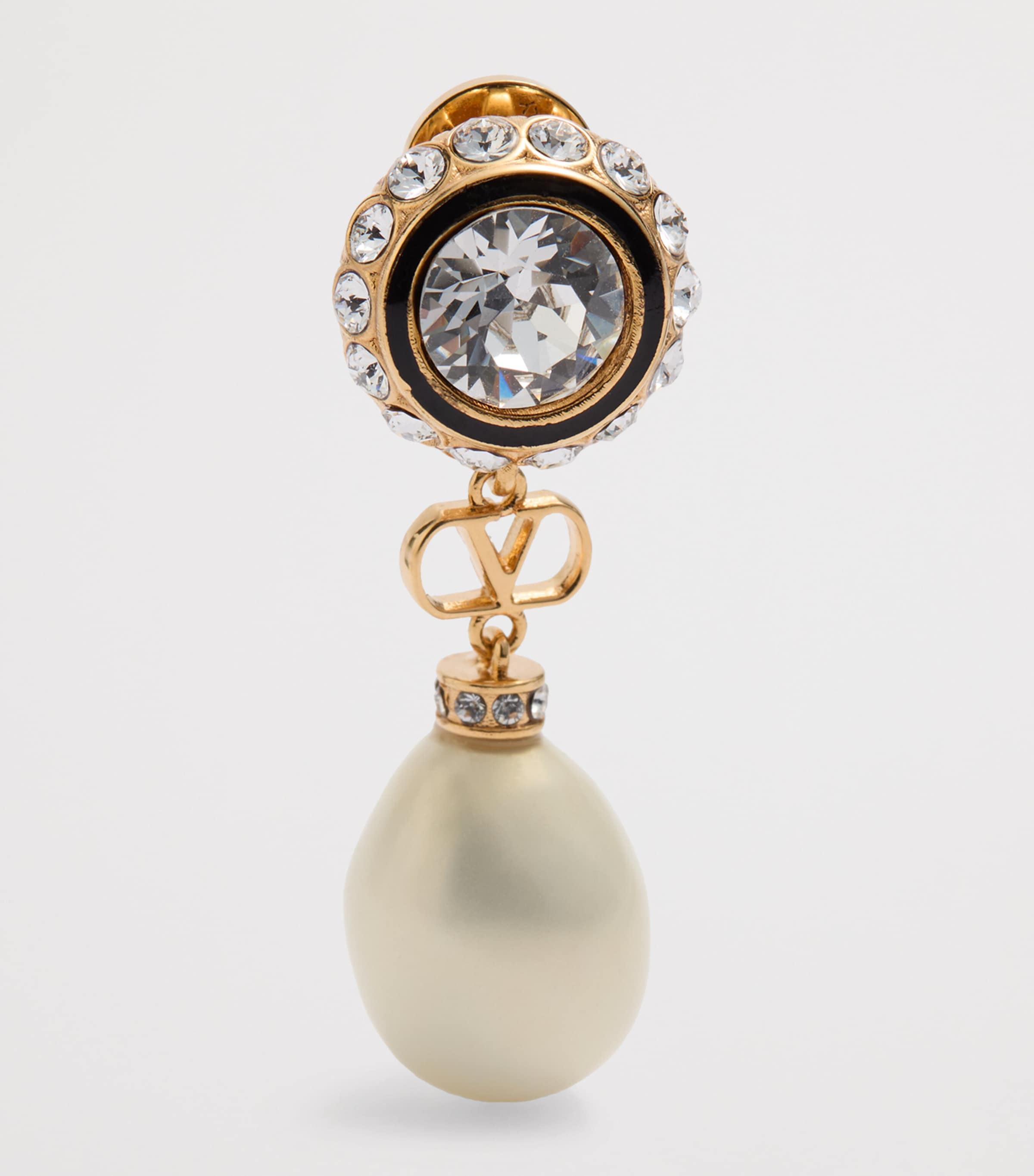 VLogo Signature Pearl Earrings RFR Image 3