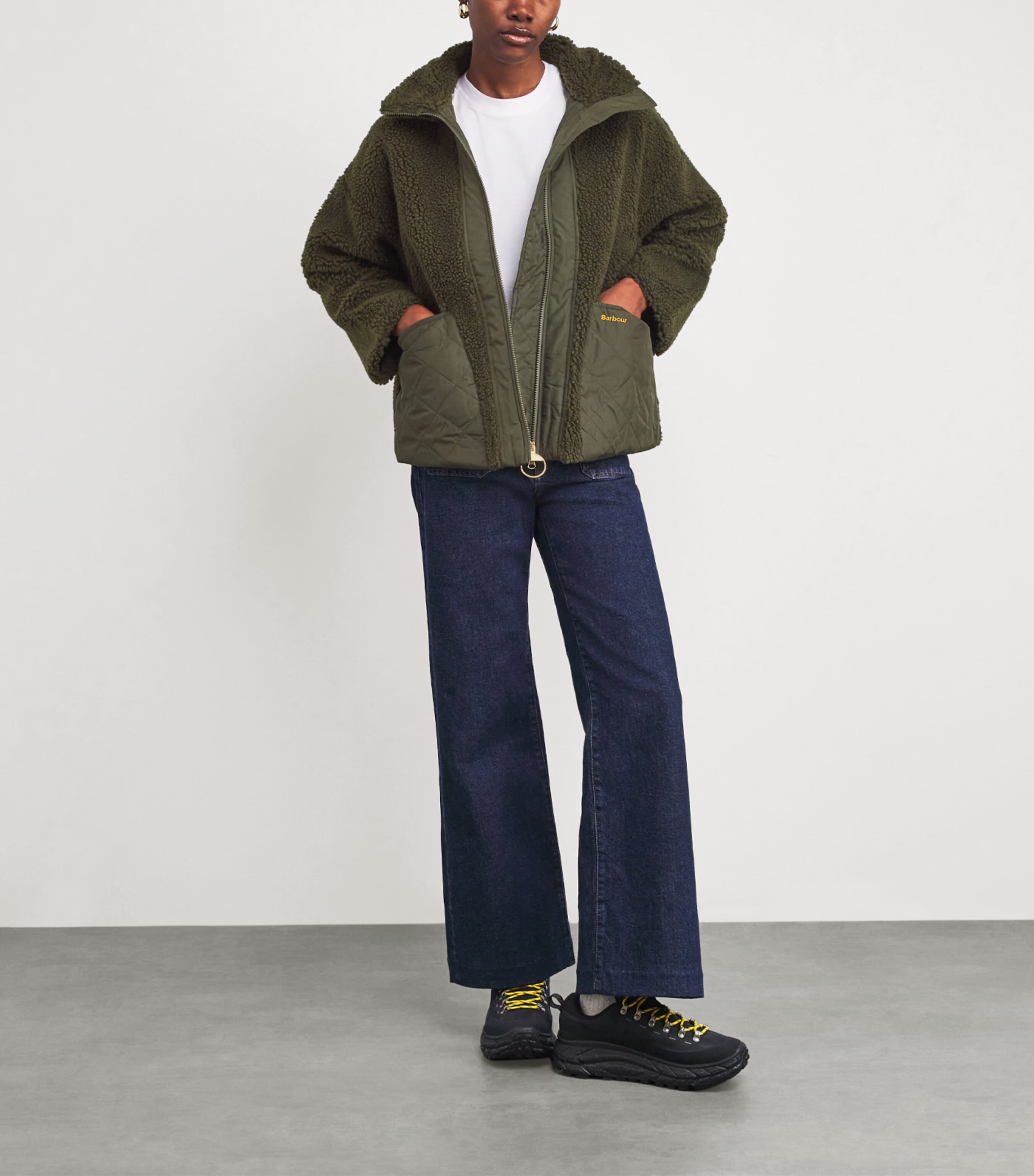 Fleece Brawby Jacket OLIVE Image 2