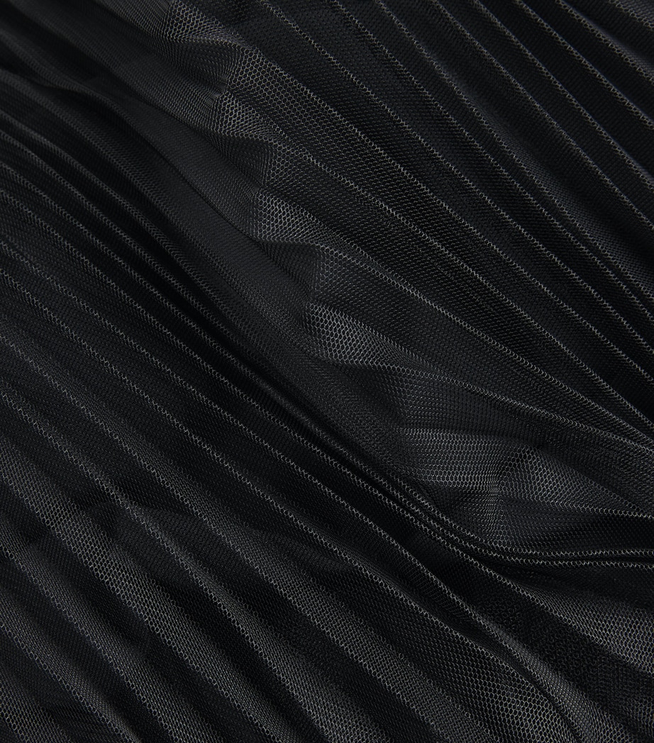 Pleated Midi Skirt 825 NERO Image 5