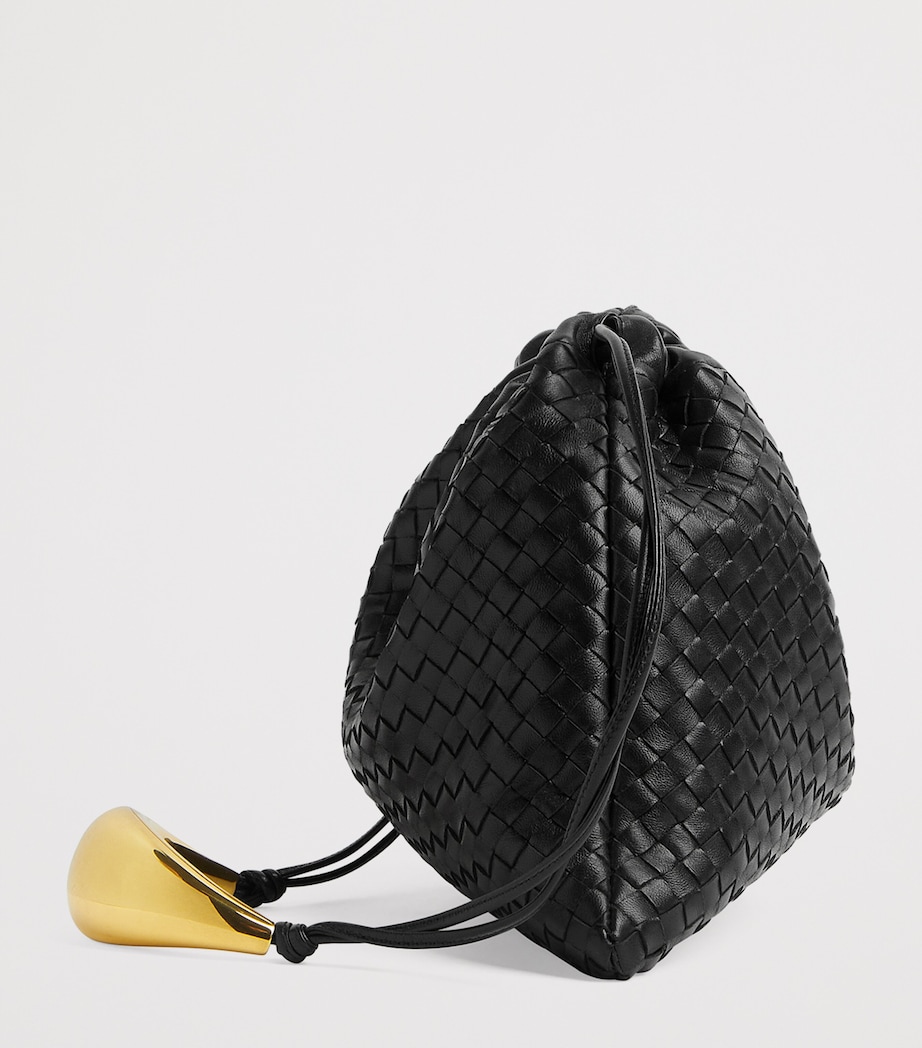 Bottega Veneta Calfskin Embellished Dustbag Shoulder Bag Image 4