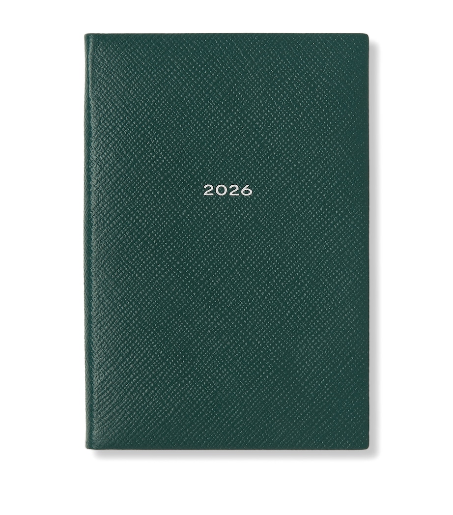 Grained Lambskin Chelsea Diary FOREST GREEN Image 1