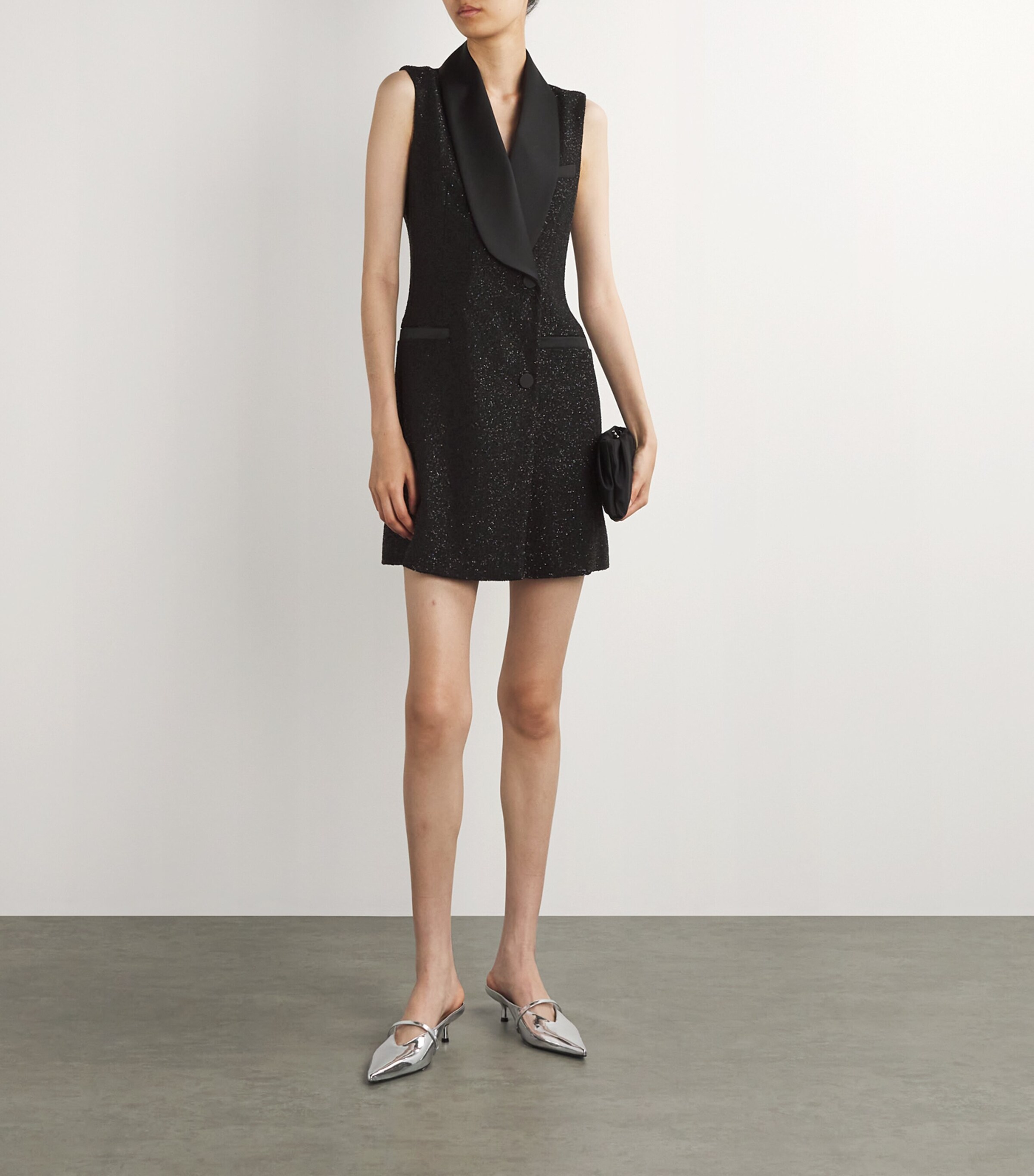 【送料&関税込】Max Mara Tuxedo Dress Max Mara Tuxedo Mini Dress | Harrods US
