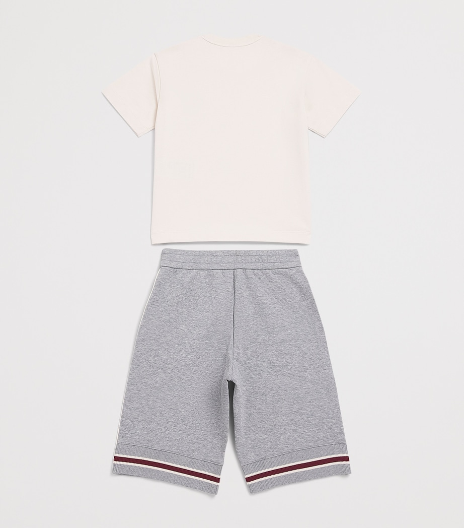 Emporio Armani Kids Logo Patch T-Shirt and Sweatpants (4-16 Years) G W Image 2