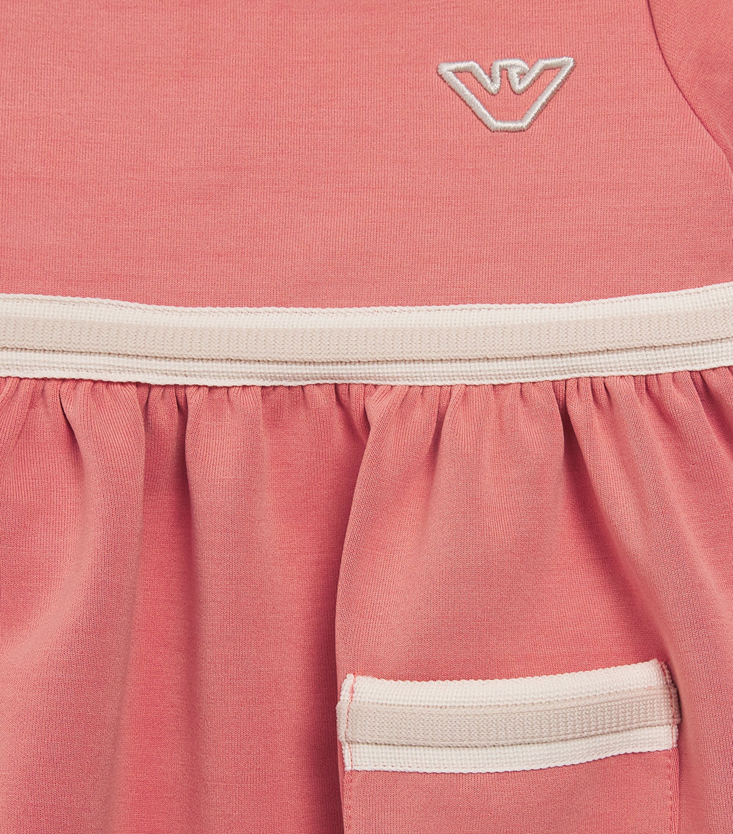 Jersey Logo Dress (6-36 Months) CANYON CLAY Image 3