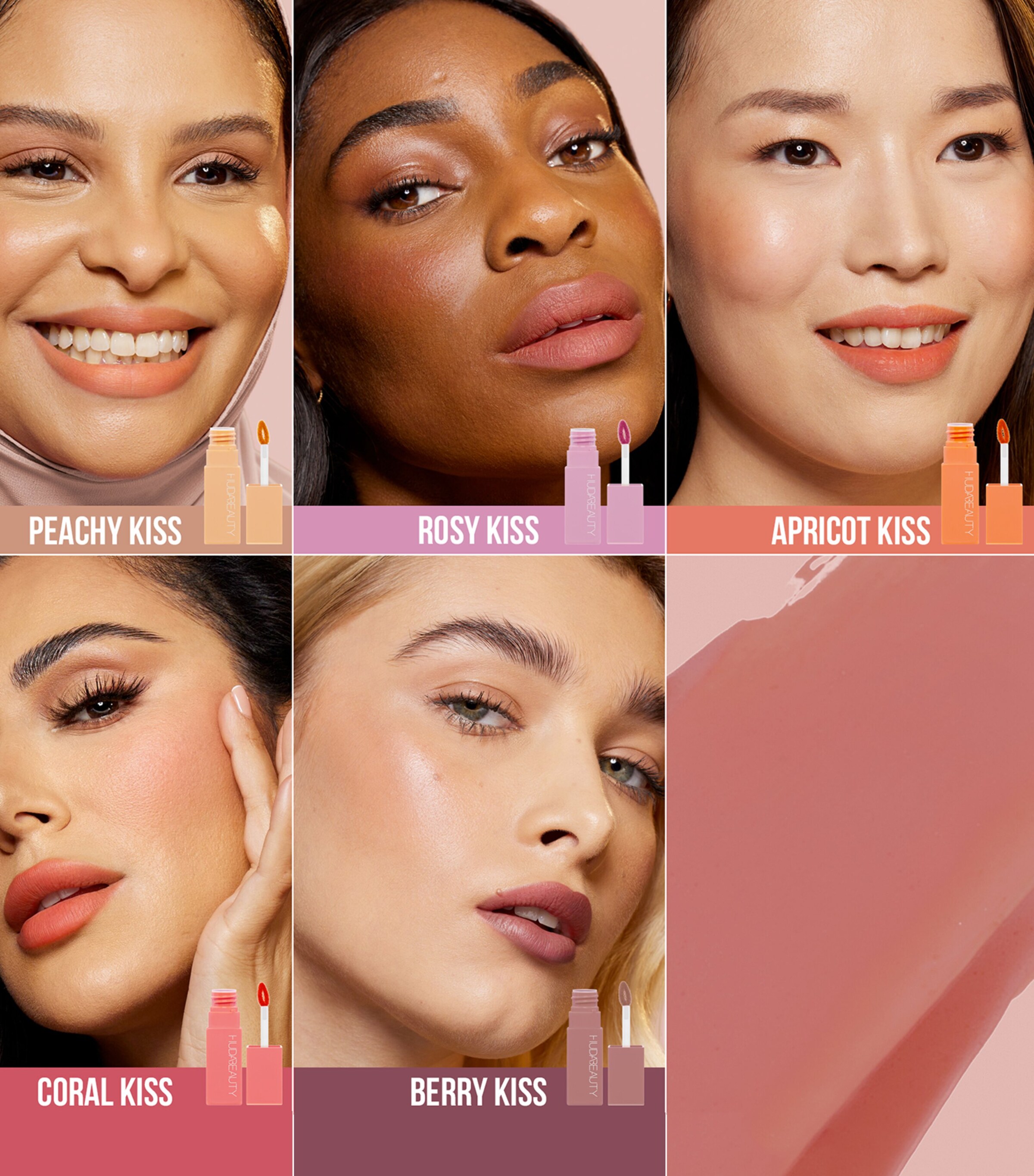 Huda Beauty Lip Blush Rosy Kiss Image 3