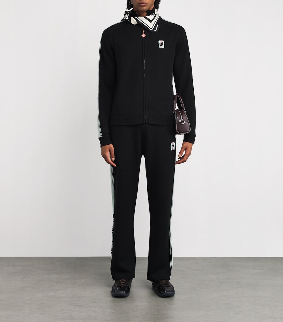 Merino Track Jacket BLACK Image 2