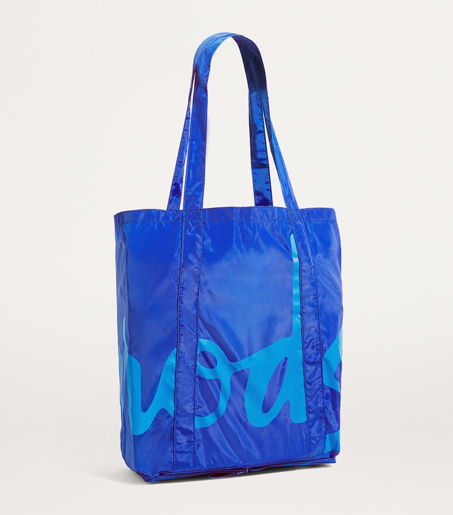 Logo Pocket Shopper Bag PRUSSIAN BLUE Image 3
