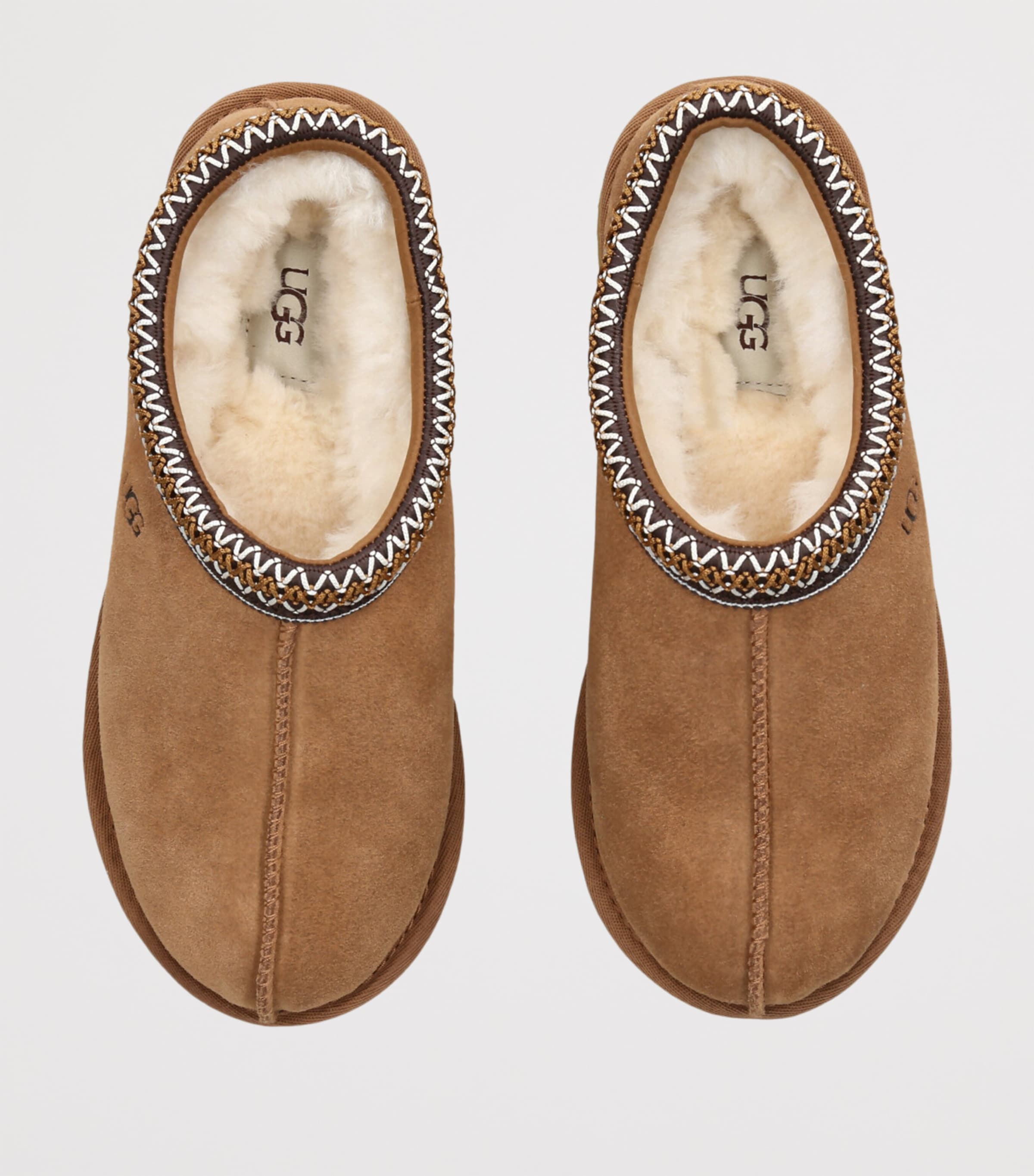 Suede Tasman II Slippers CHESTNUT Image 4