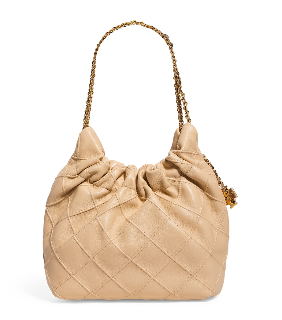 Mini Leather Fleming Shoulder Bag 701 VANILLA SFT SRVE Image 1