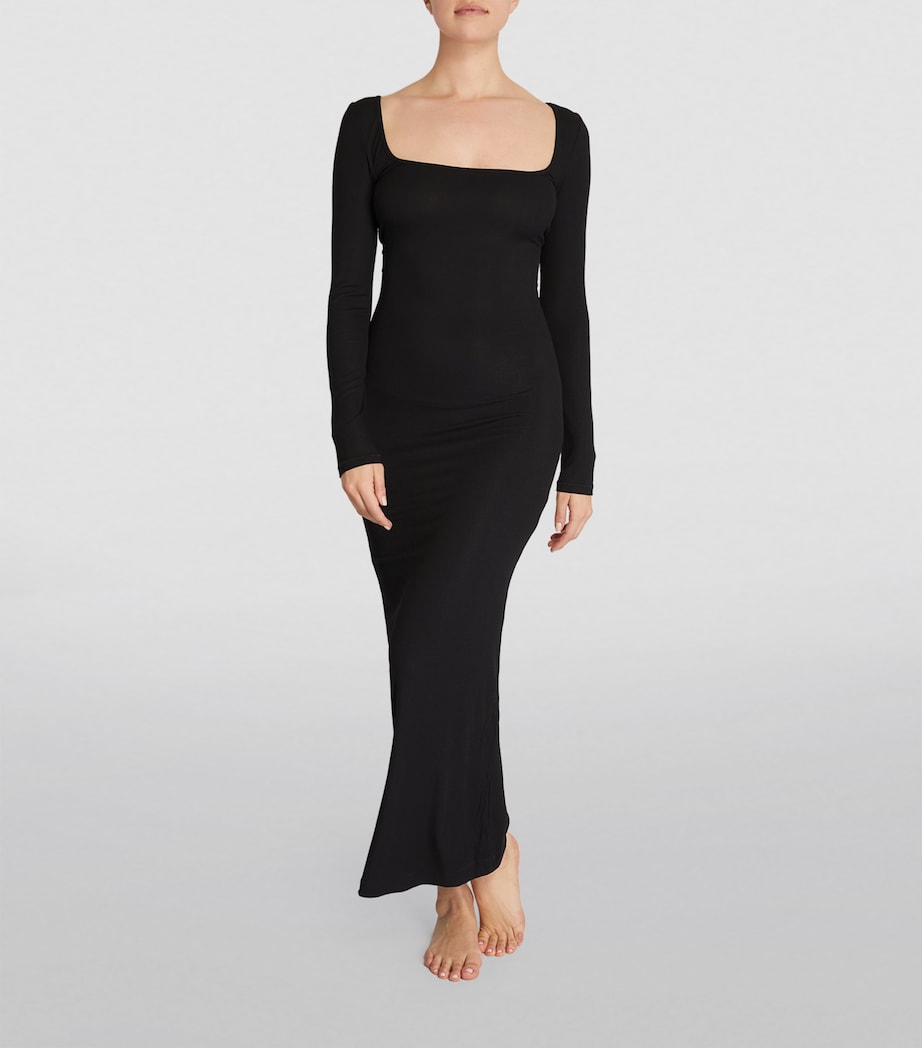 Soft Lounge Maxi Dress ONYX Image 3