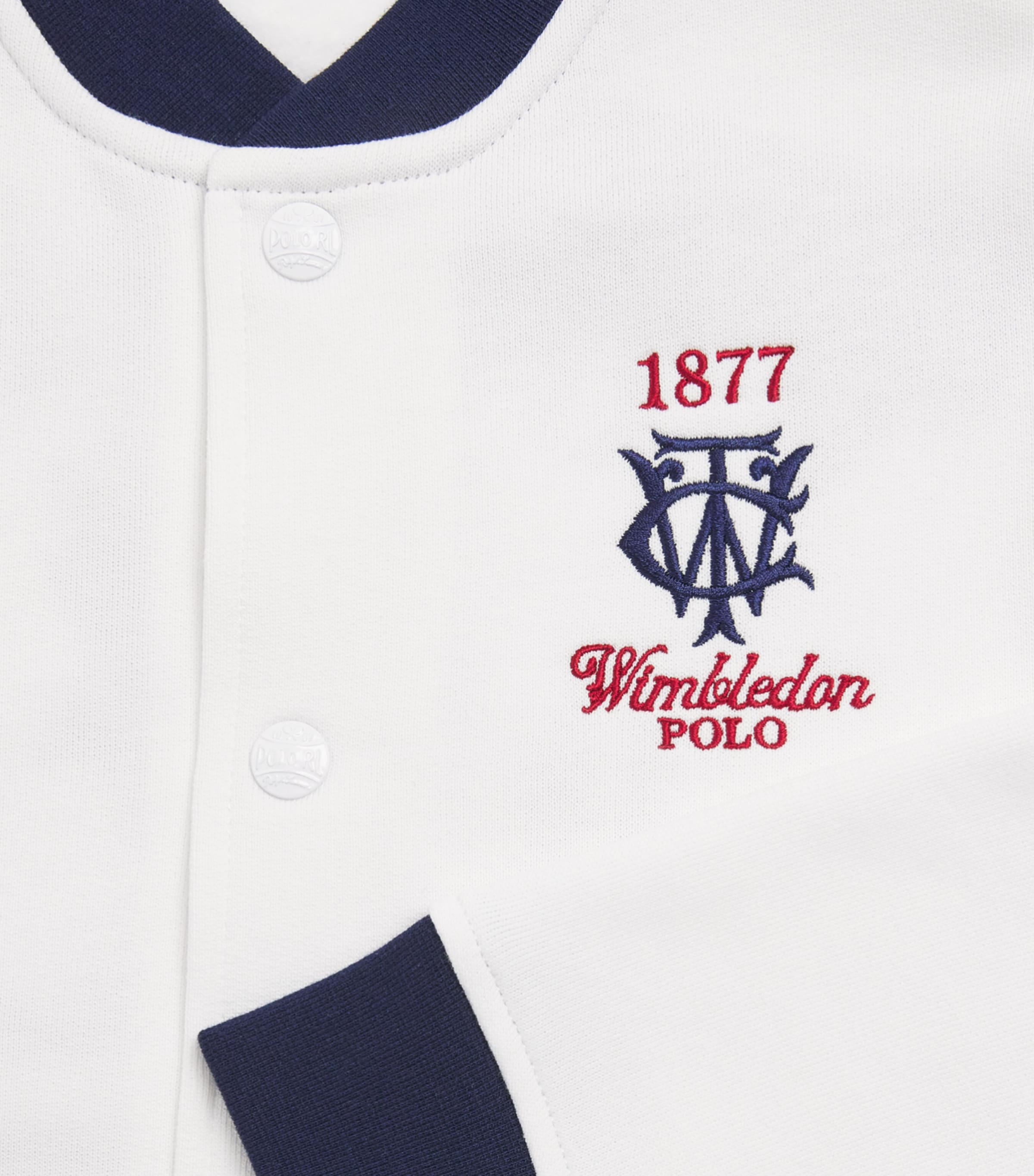 Ralph Lauren Kids RL KNIT BOMBER JKT White Image 3