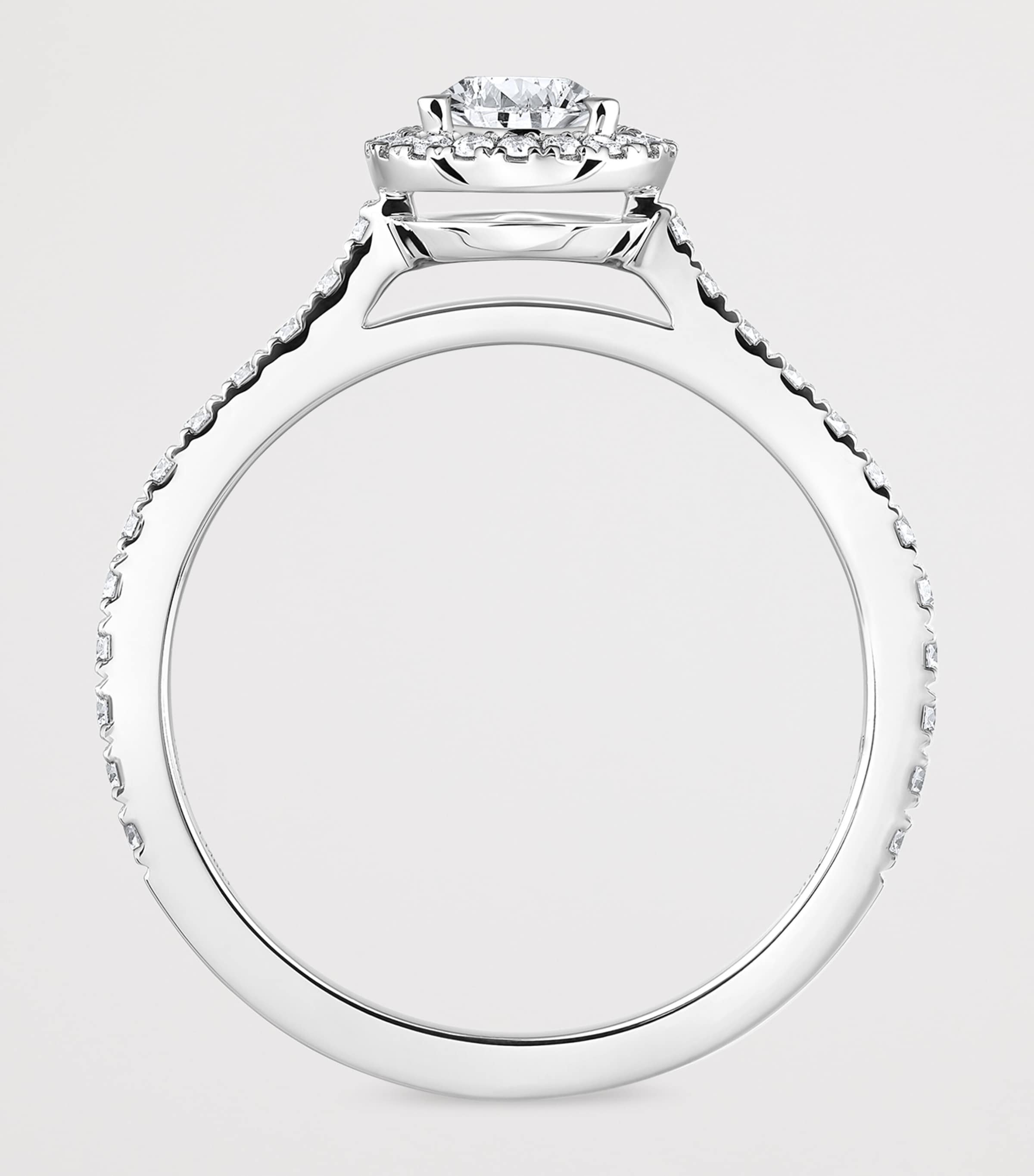 Messika Joy Pear Diamond and White Gold Ring (0.75ct) White Gold Image 3