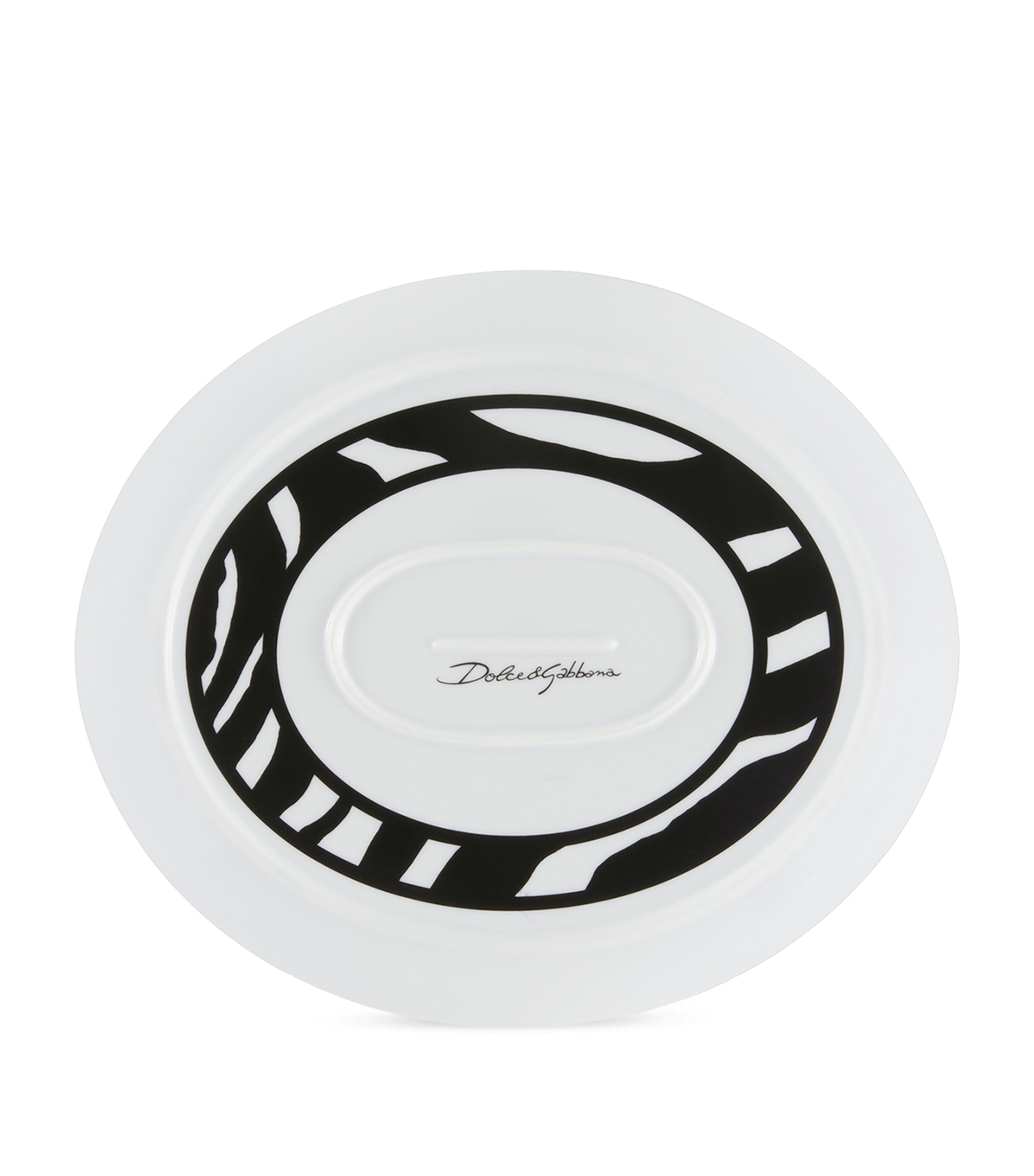 Dolce&Gabbana Casa Porcelain Zebra Serving Plate (45.5cm) Zebra F Do Ner Image 3