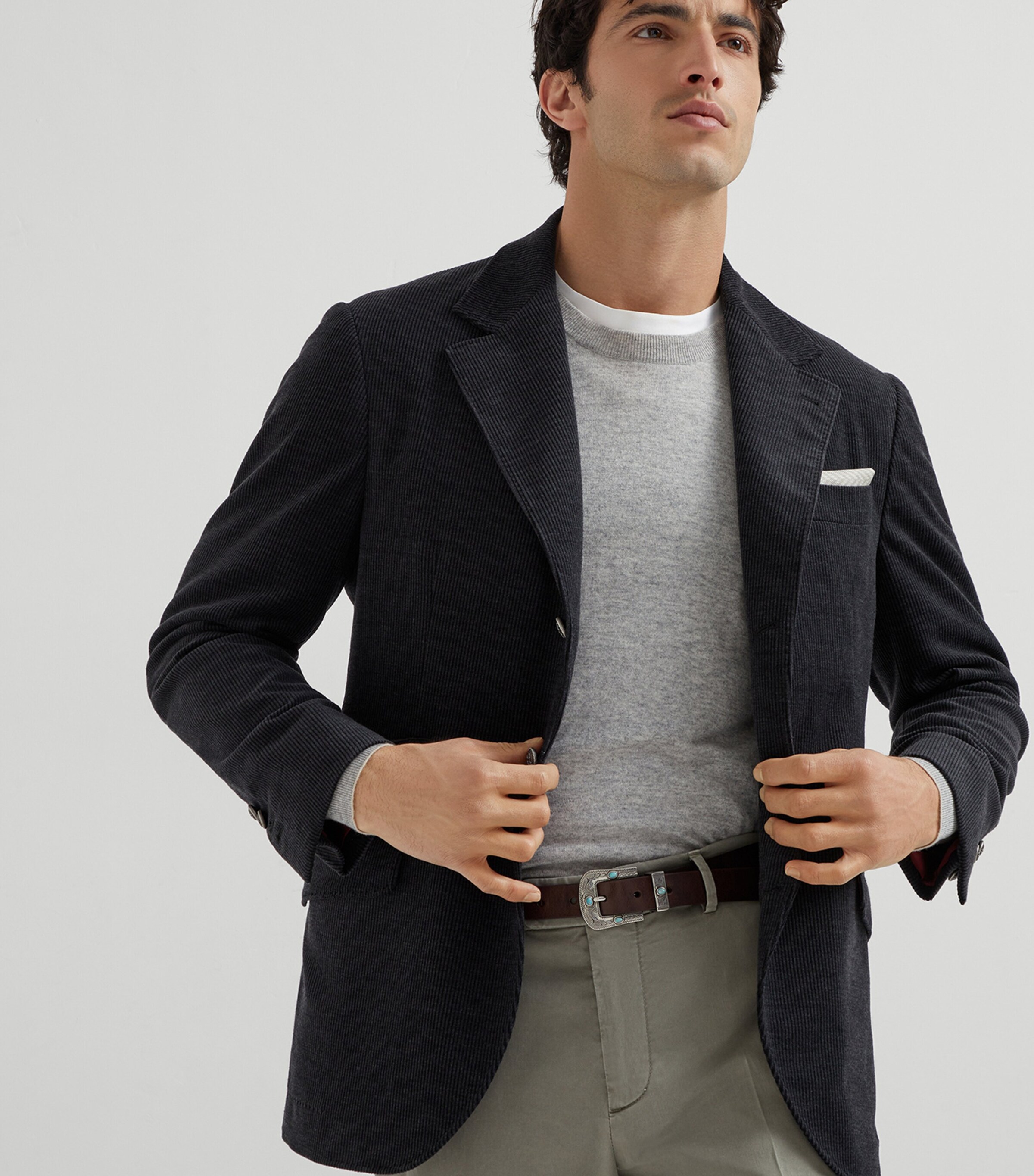 Brunello Cucinelli Mens Cashmere Sweater Image 5