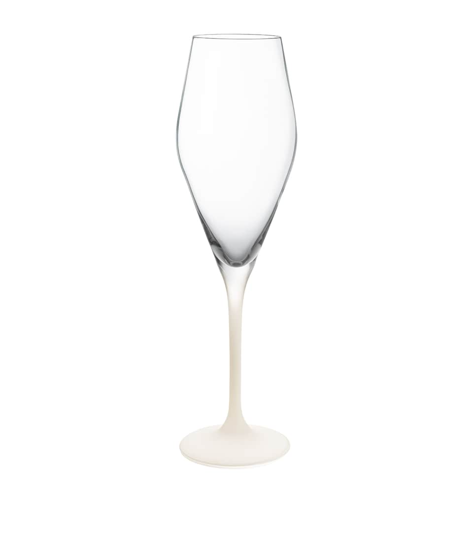 Set of 4 Manufacture Rock Blanc Champagne Glasses (290ml)