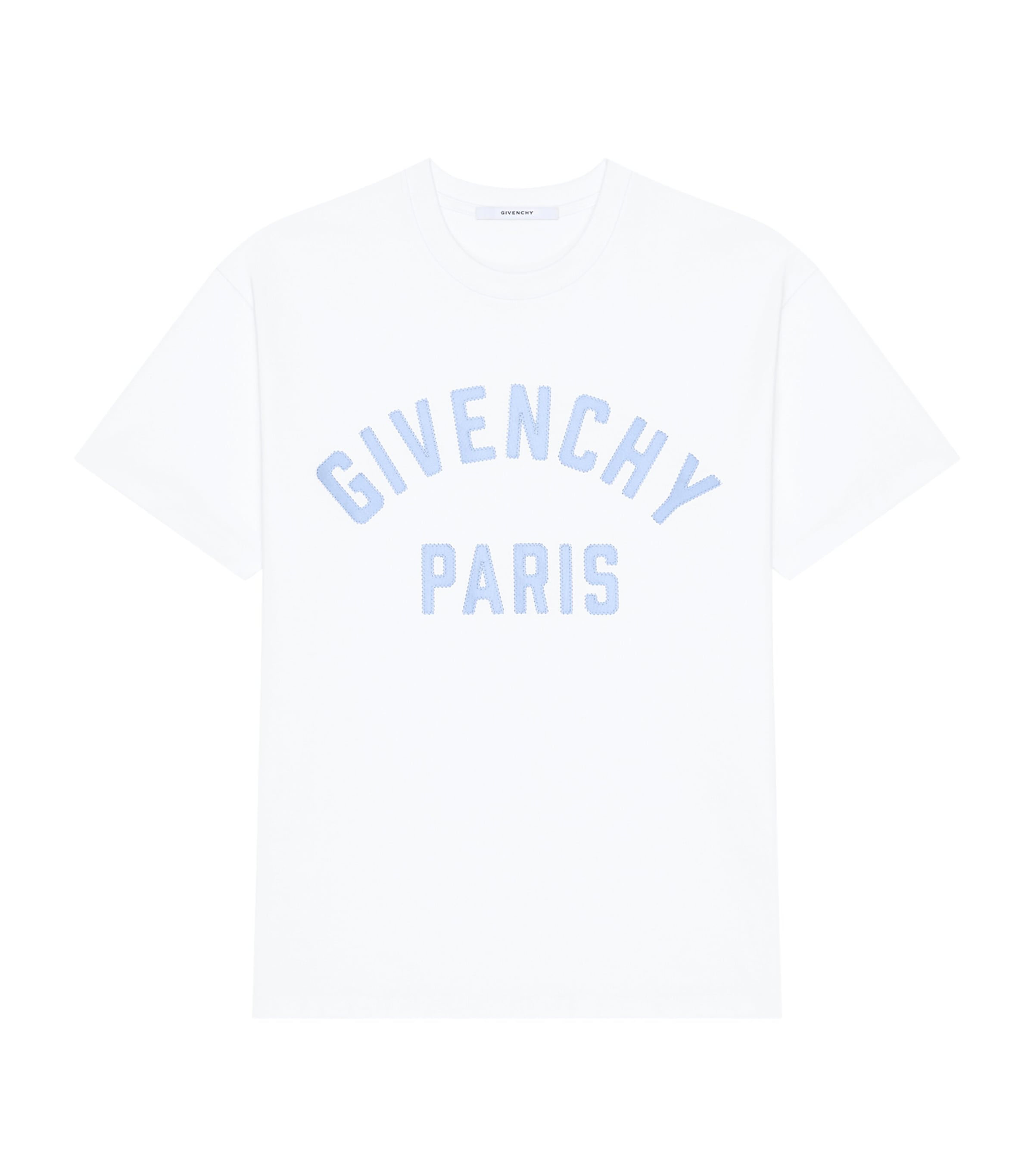 Givenchy Mens Cotton Logo T-Shirt Image 1
