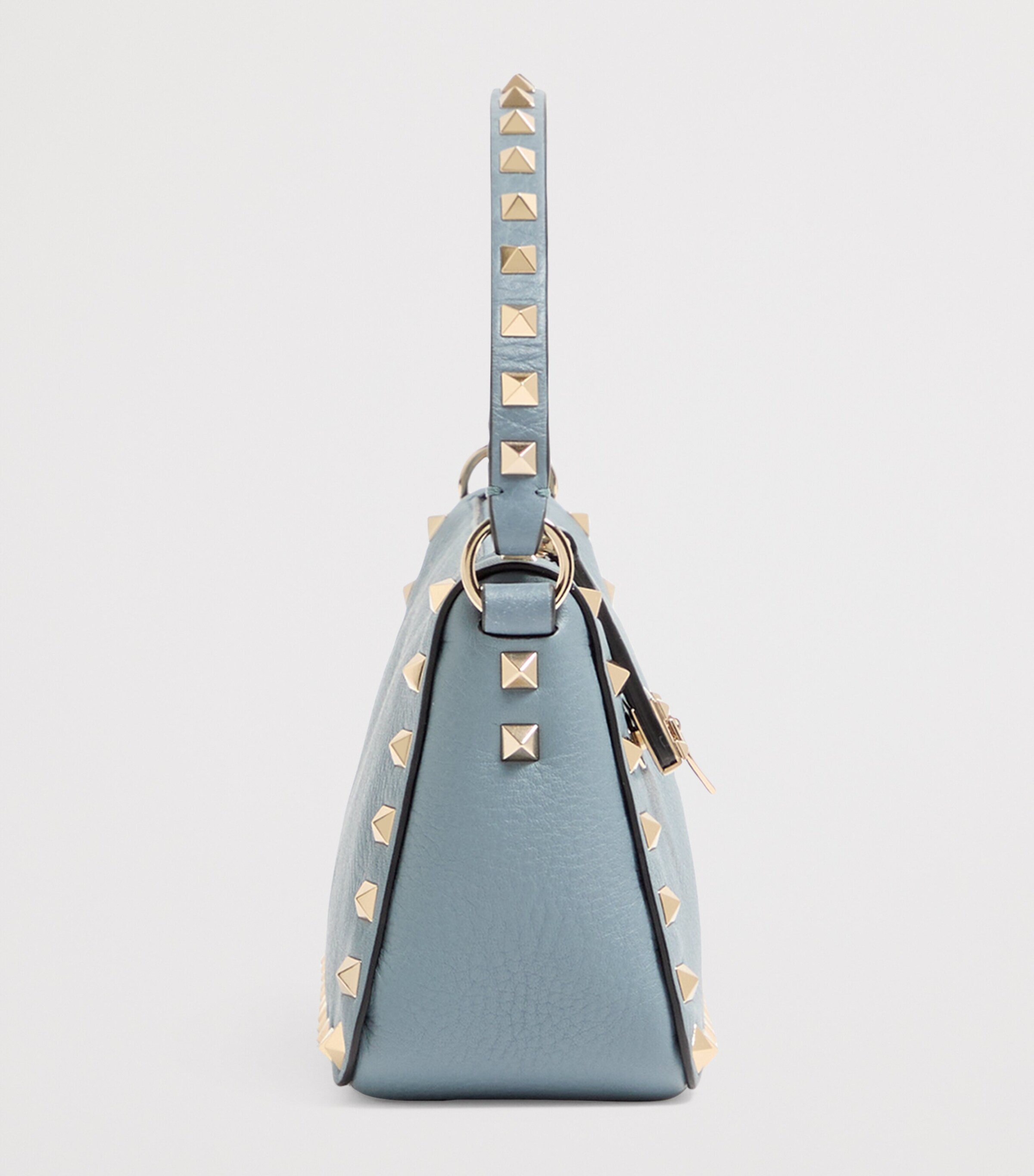 Small Leather Rockstud Shoulder Bag MXE Image 3