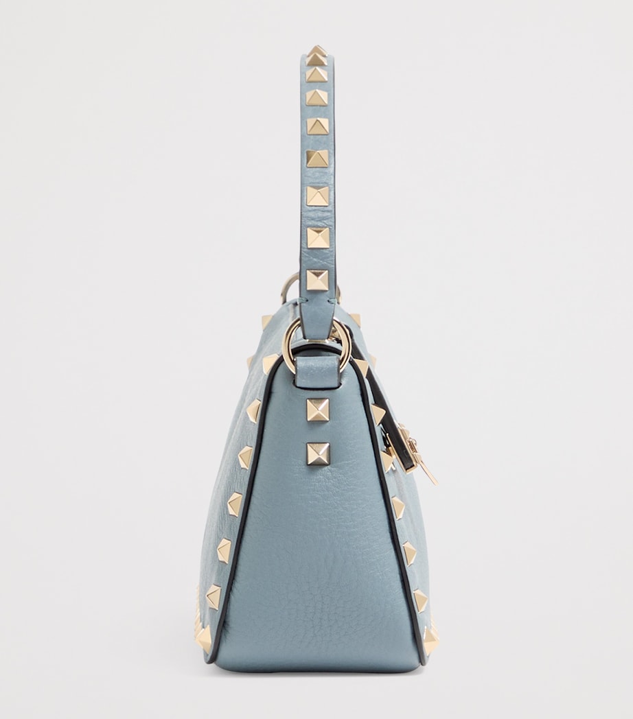 Small Leather Rockstud Shoulder Bag MXE Image 3