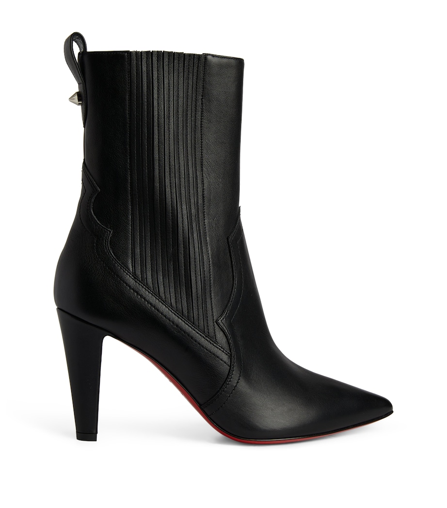 Santigag Leather Ankle Boots 85 BK01 Image 1