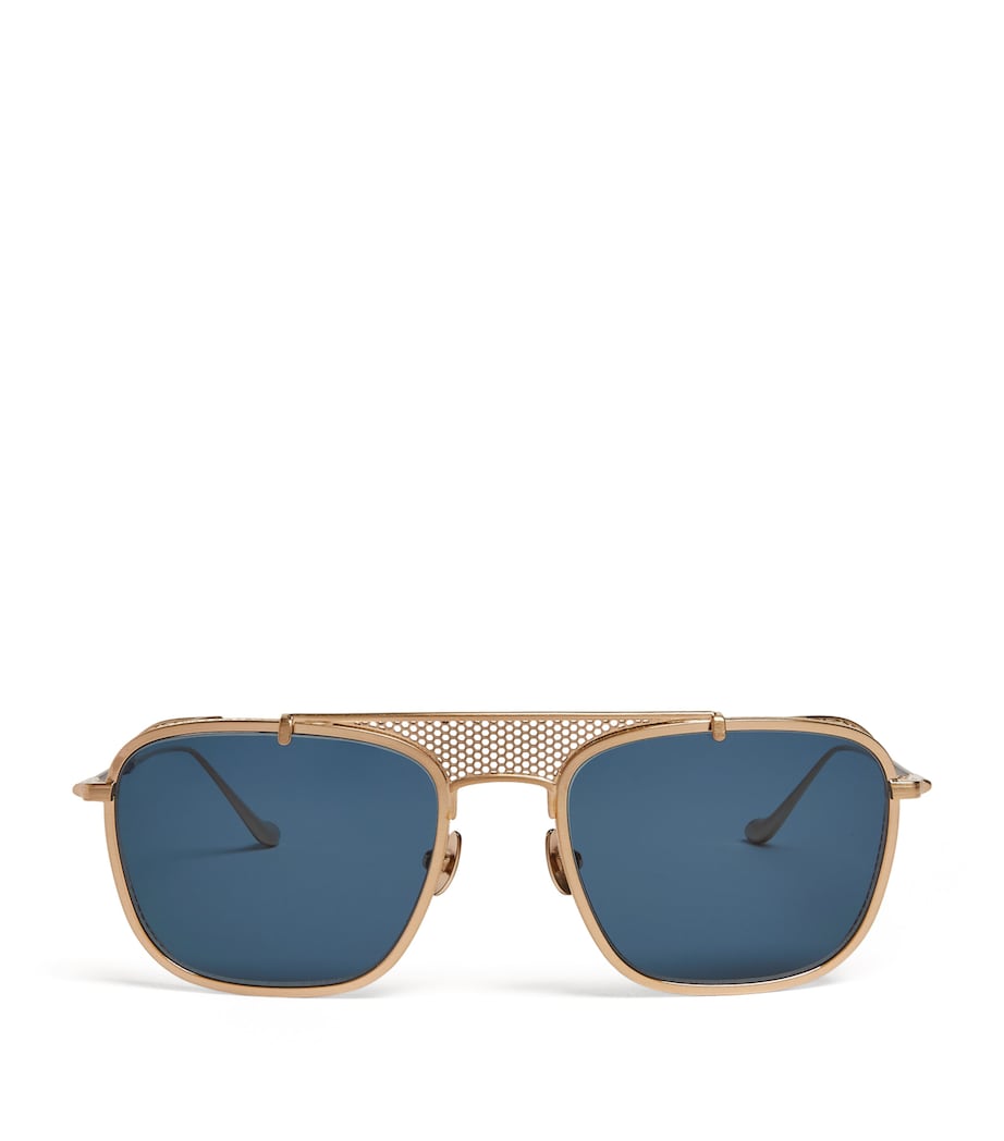 Crossbar Aviator Sunglasses BRUSHED GOLD Image 1