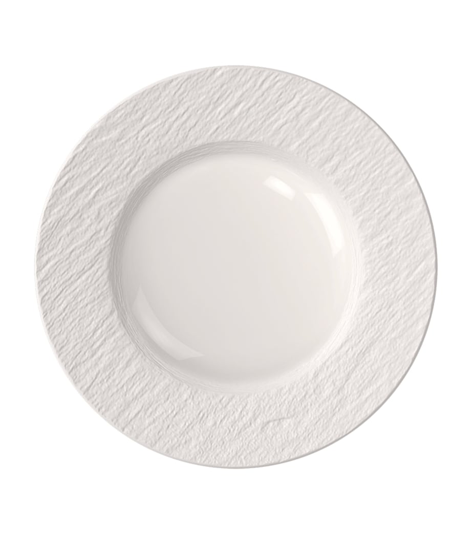 Villeroy & Boch Porcelain Manufacture Ice Breakfast and Dessert Plate (22cm) White Image 1