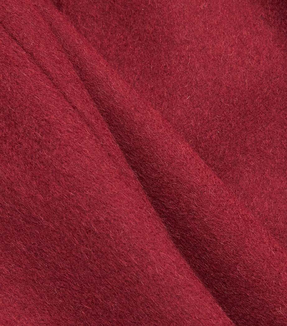 Camelwool Straight Trousers RASPBERRY Image 5