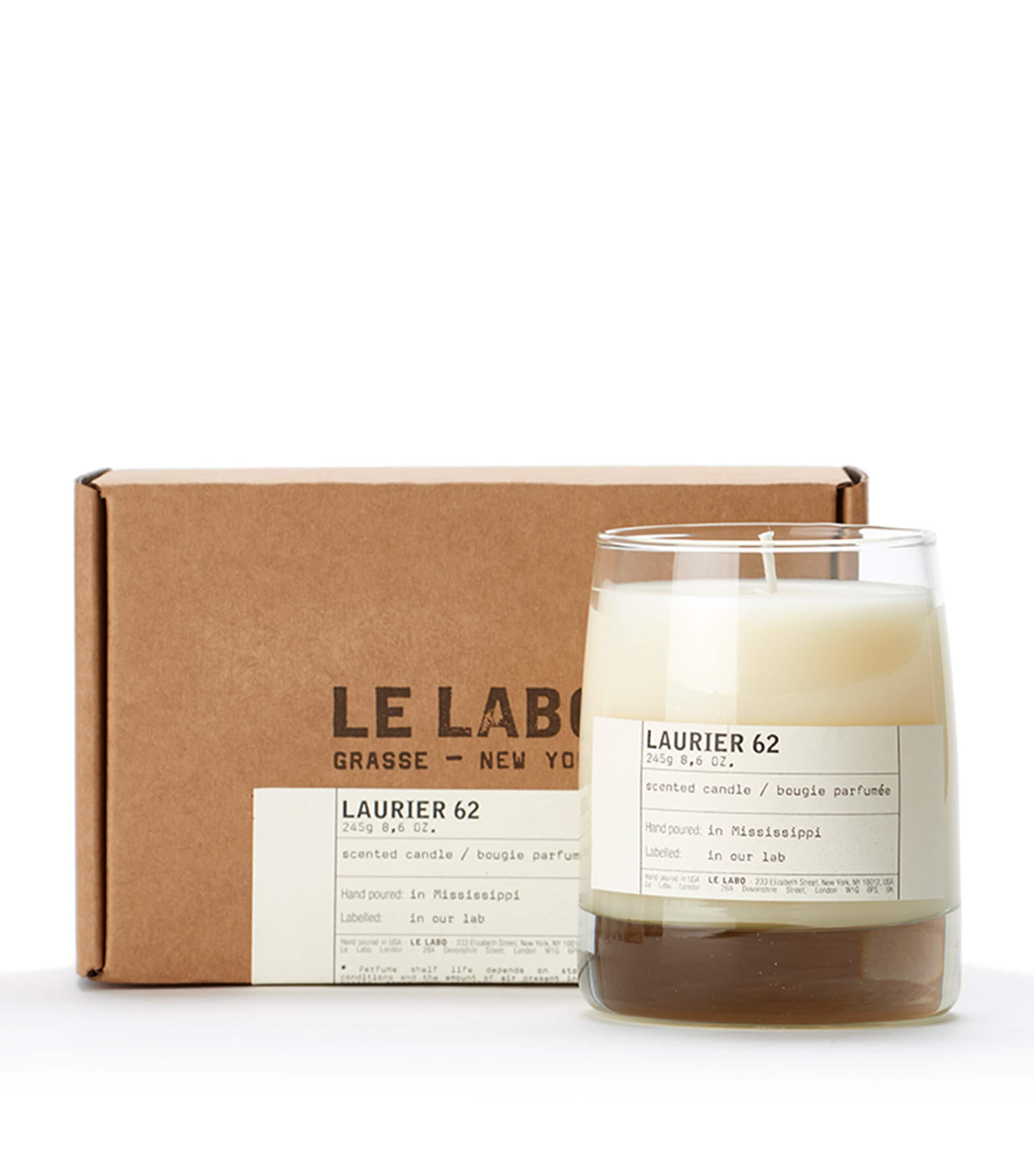 Le Labo Laurier 62 Classic Candle In Brown