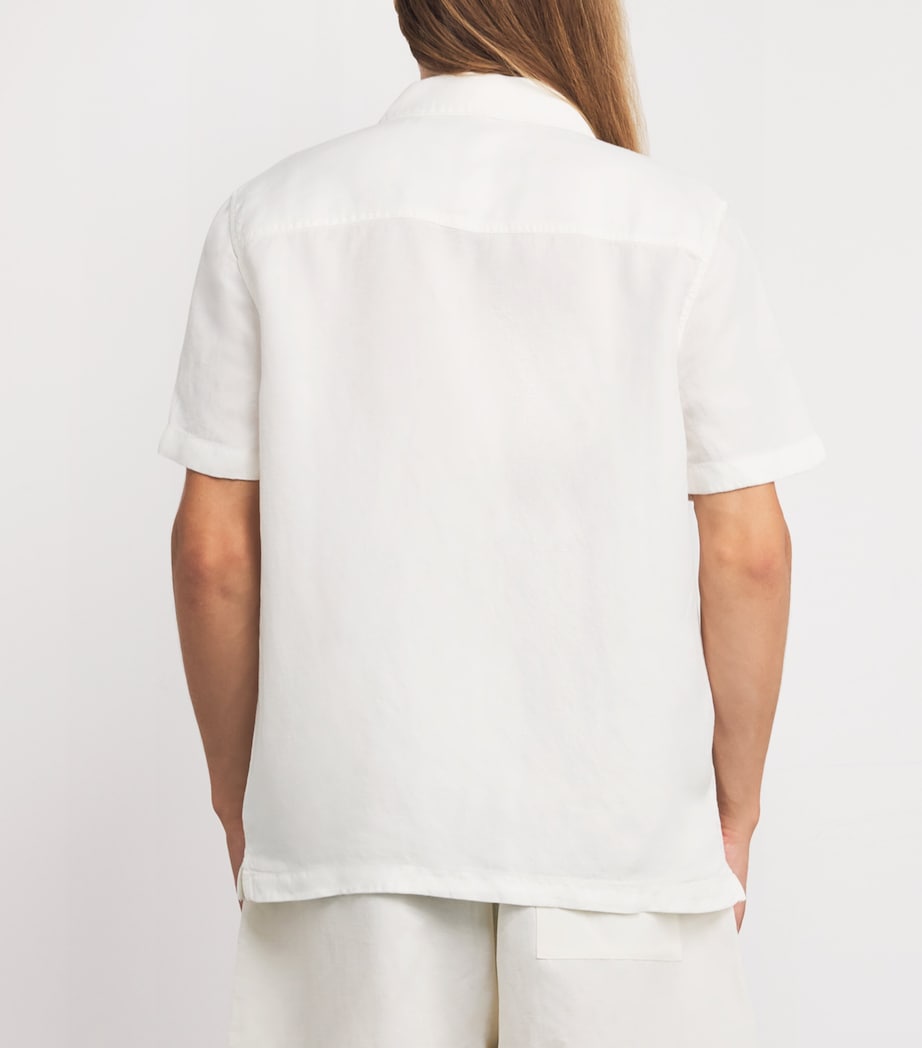 Cuban Collar Shirt VINTAGE WRM MOONLGT Image 4