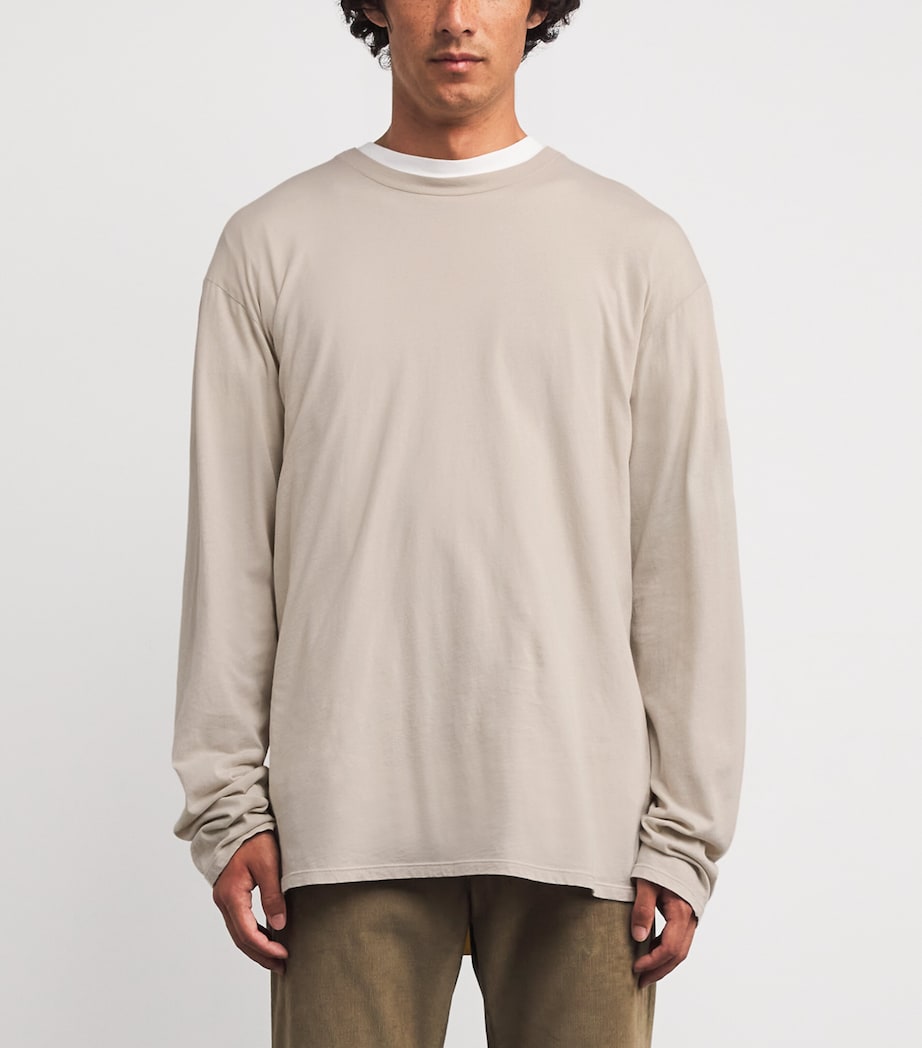 Lan Organic Cotton T-Shirt ASH GREY Image 3