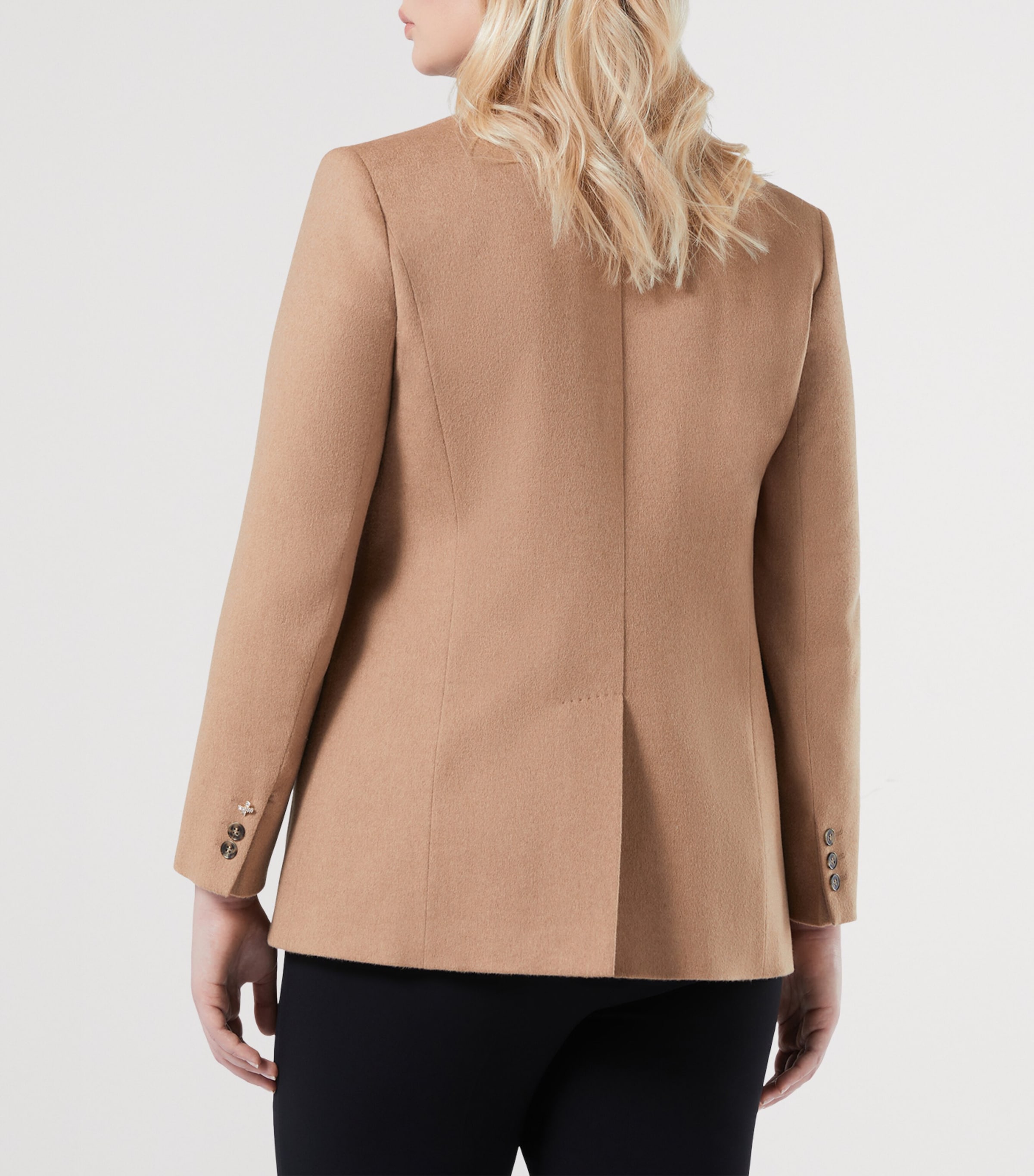 Camel Wool Blazer CAMEL Image 3