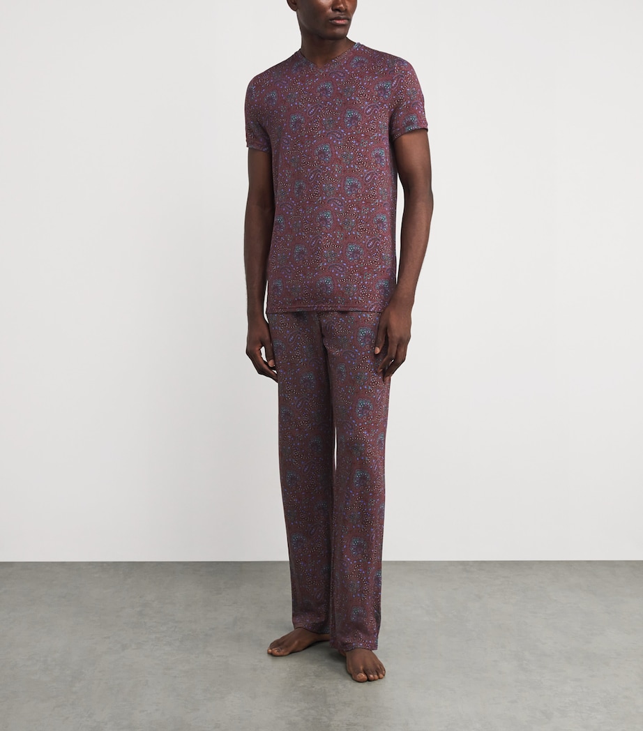 Paisley Print T-Shirt ARTR-ART STW RD Image 2