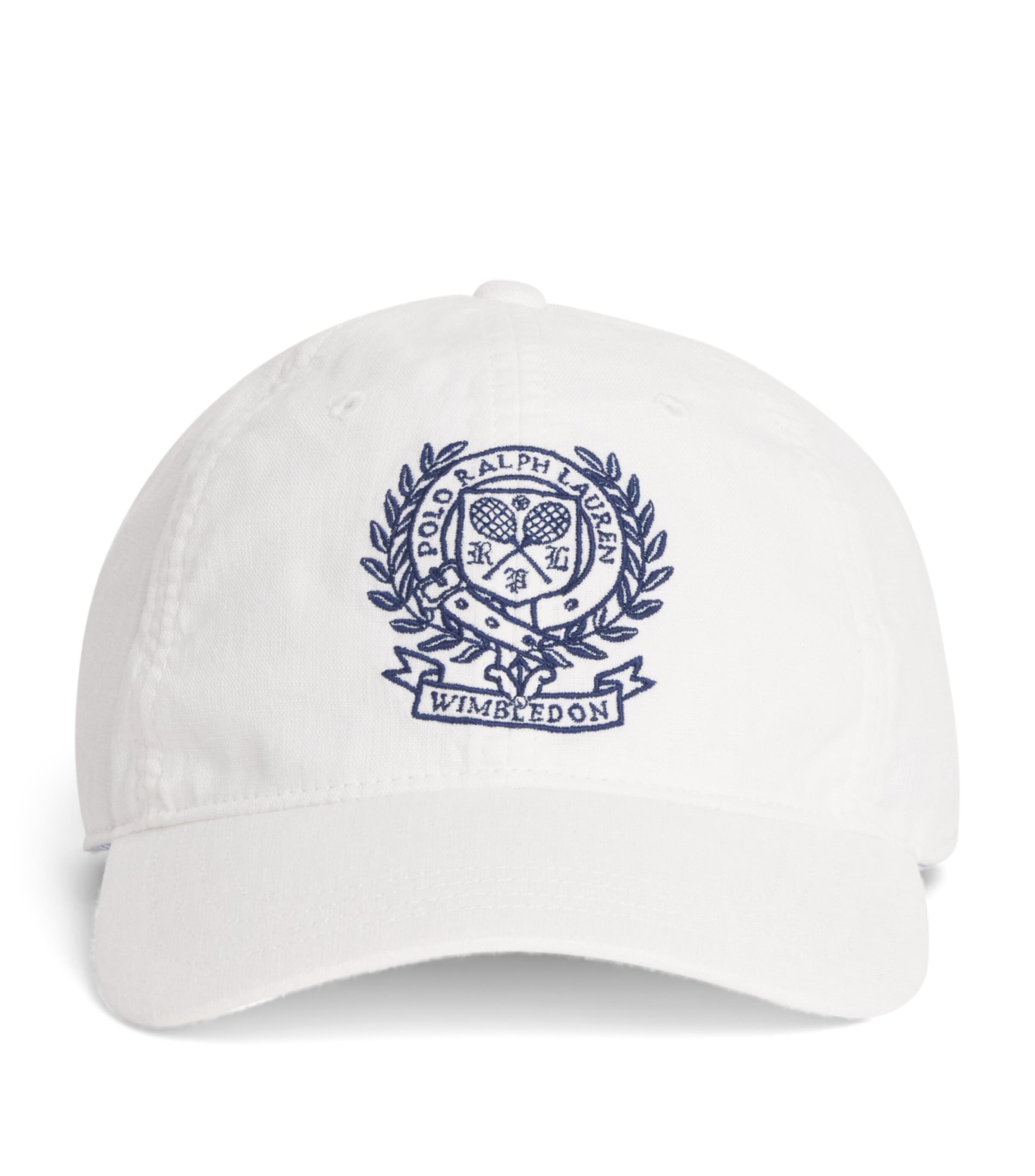 Polo Ralph Lauren x Wimbledon Linen Logo Cap Ceramic White Image 1