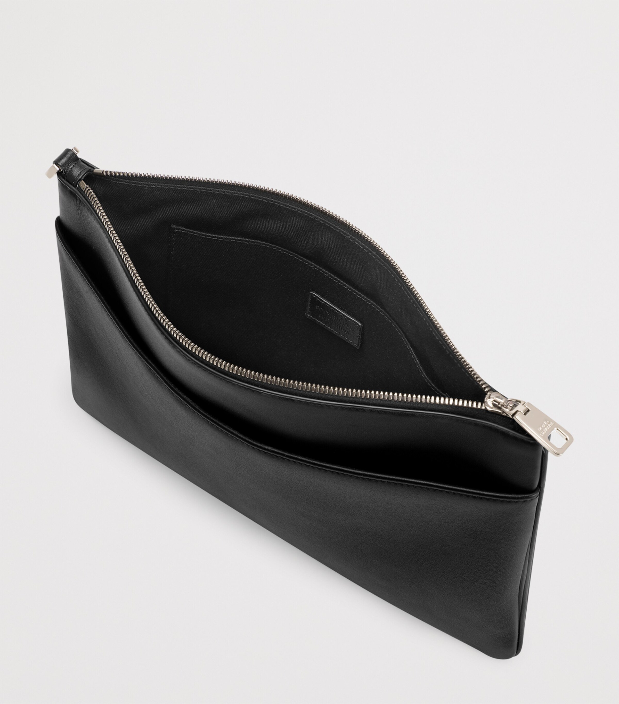 Dolce&Gabbana Calfskin Pouch Black Image 2