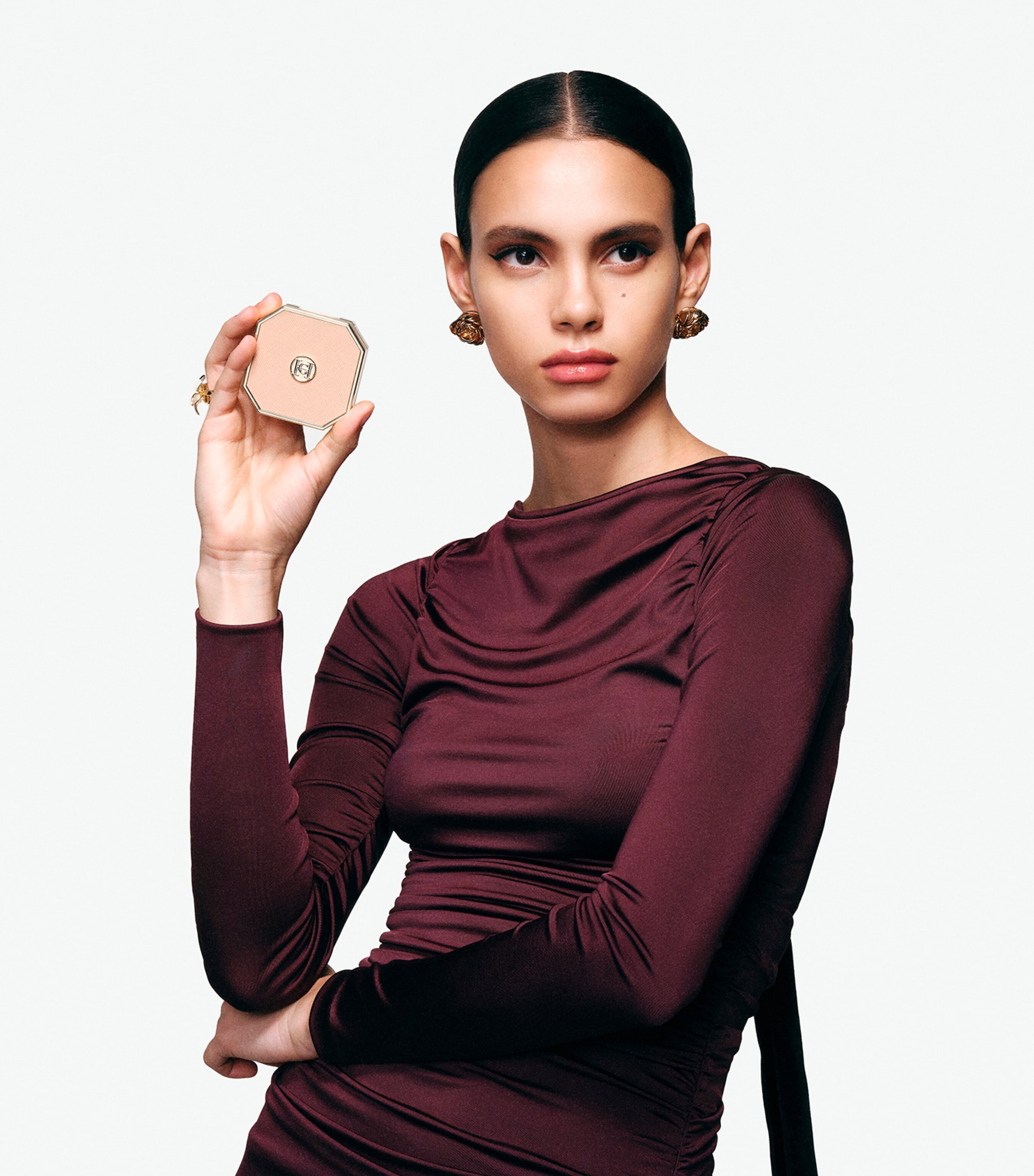 Carolina Herrera Nude Couture Matte Bronzer Light Image 6