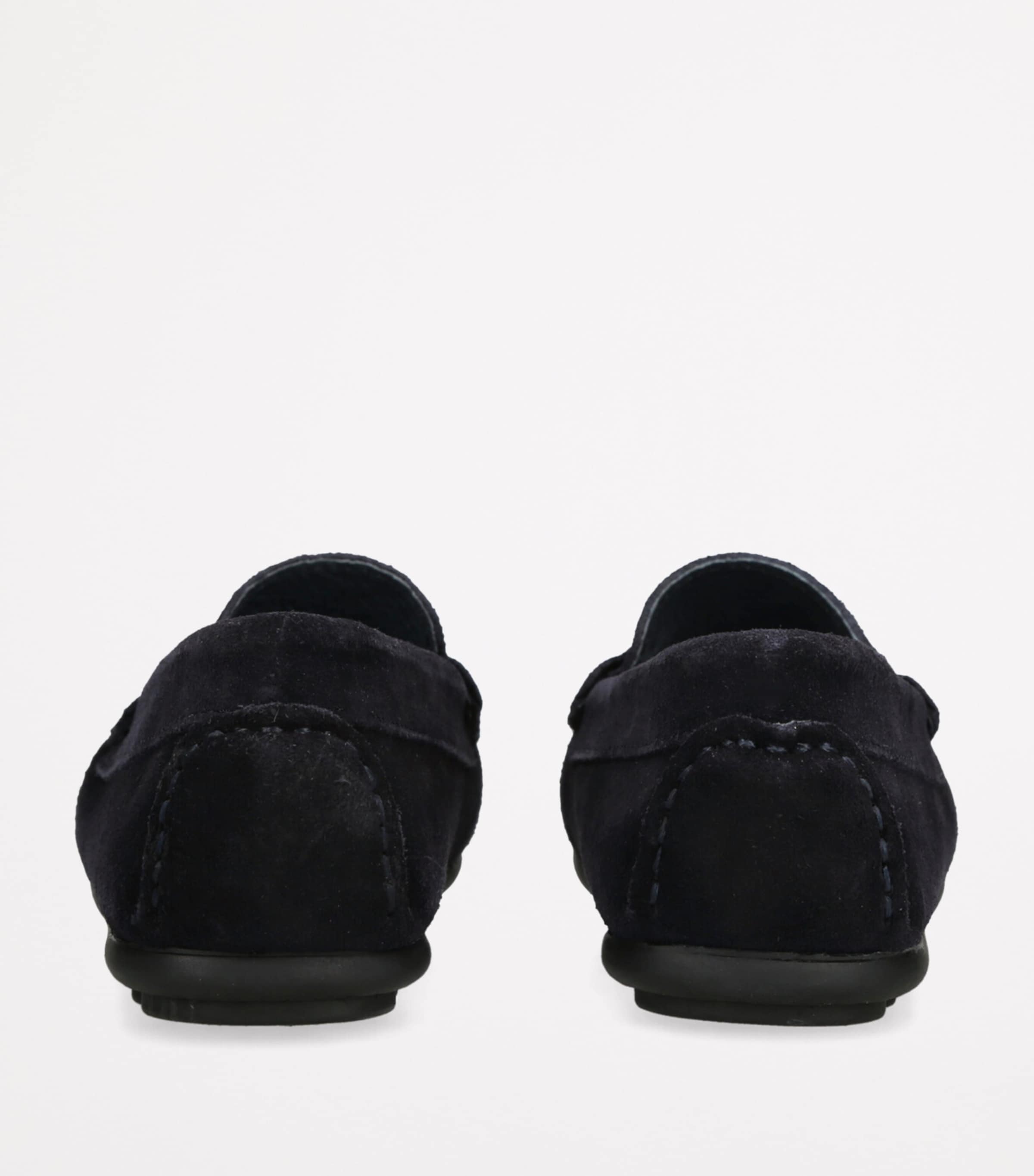 Leather Felix Loafers NAVY Image 2