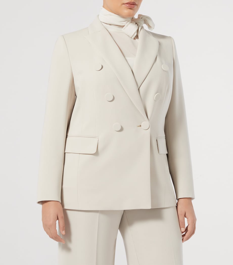 Double-Breasted Blazer SAND Image 2