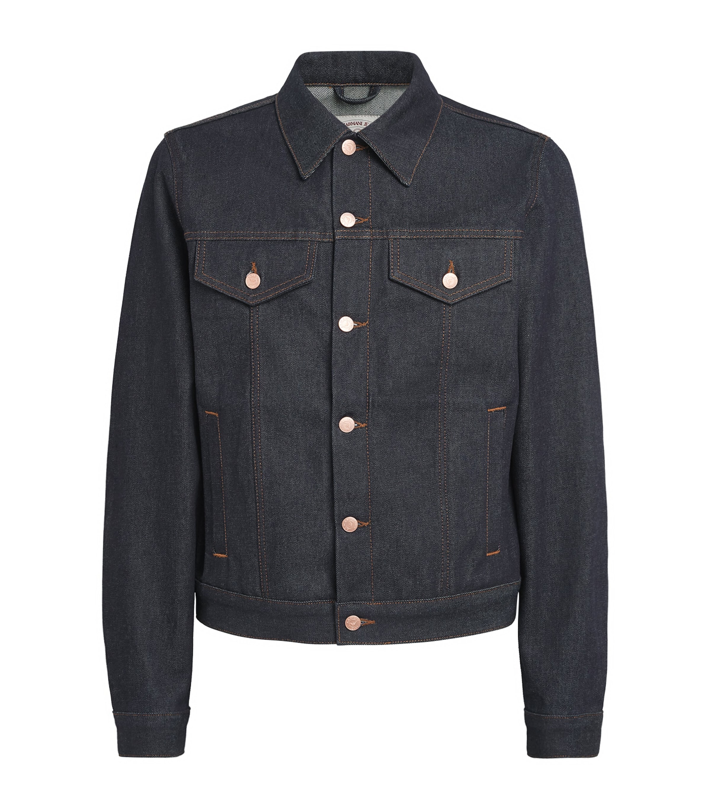 Emporio Armani Mens Blouson Denim Jacket Image 1