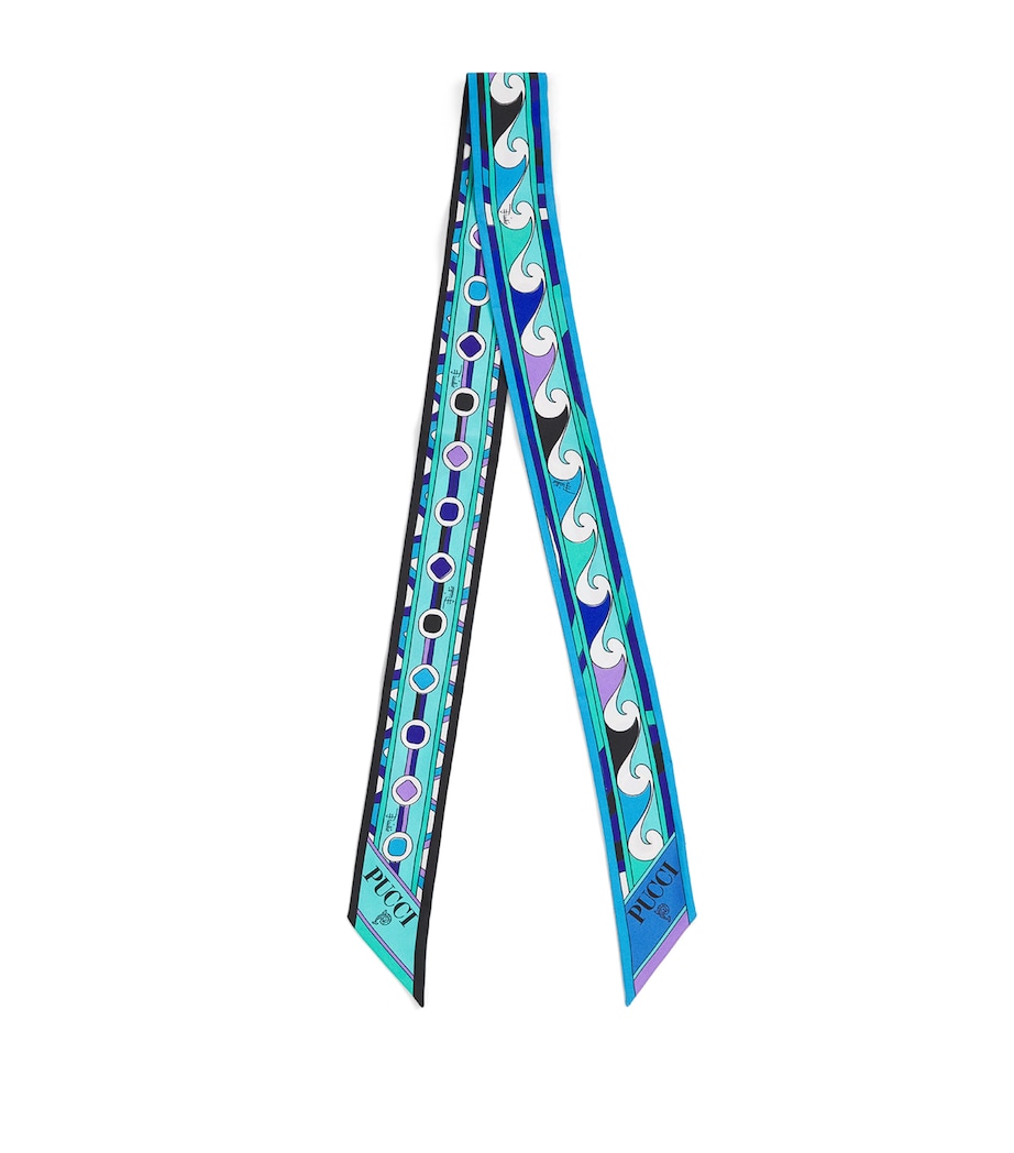PUCCI Silk Twill Printed Scarf Image 1