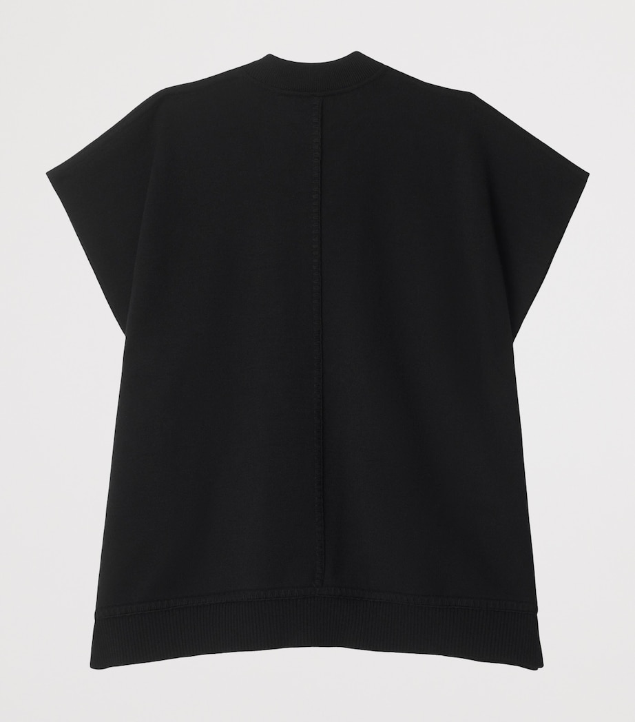 Wool-Blend EKD Cape (3-14 Years) BLACK Image 2