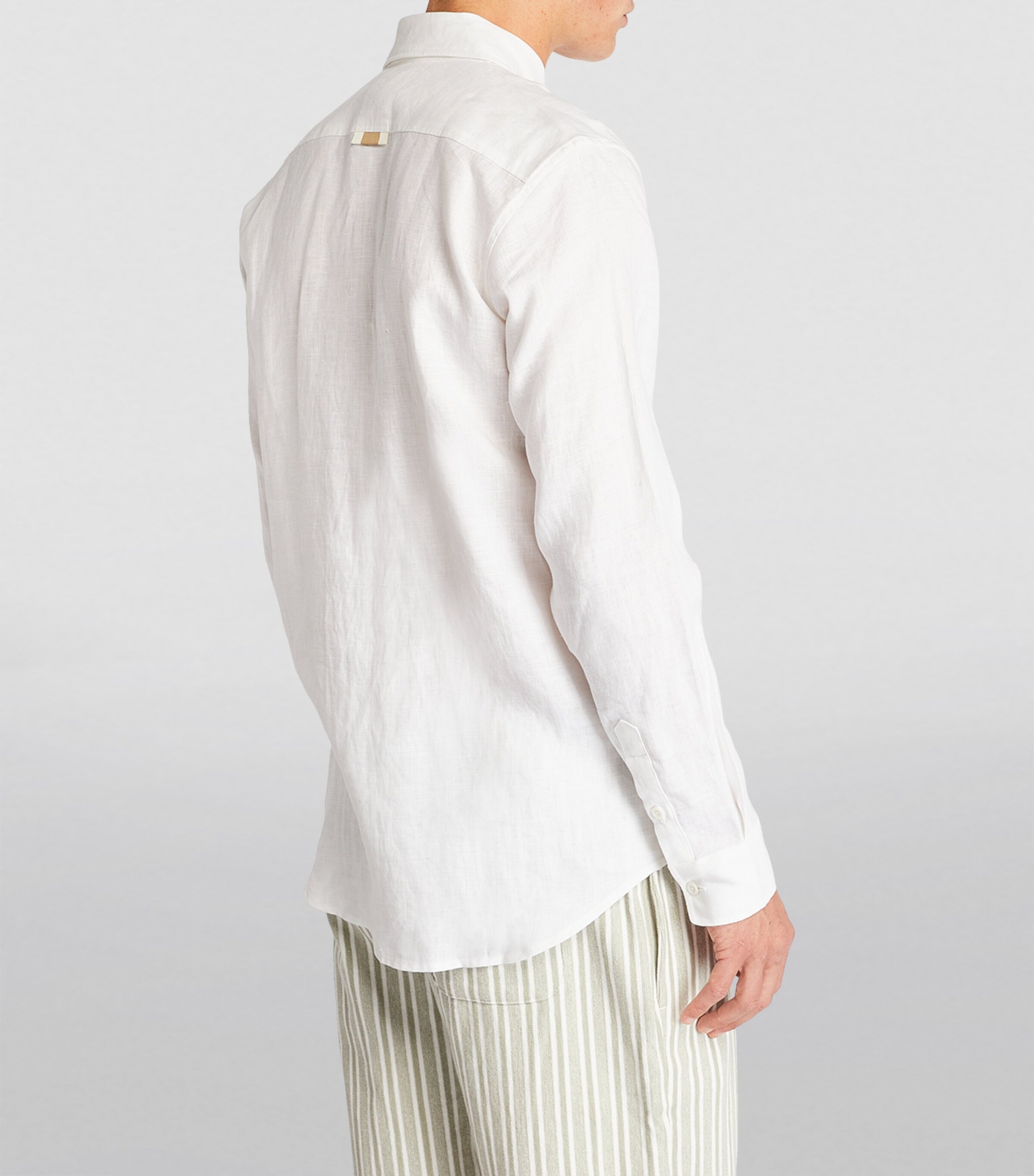 Linen Shirt WHITE - 23 Image 4