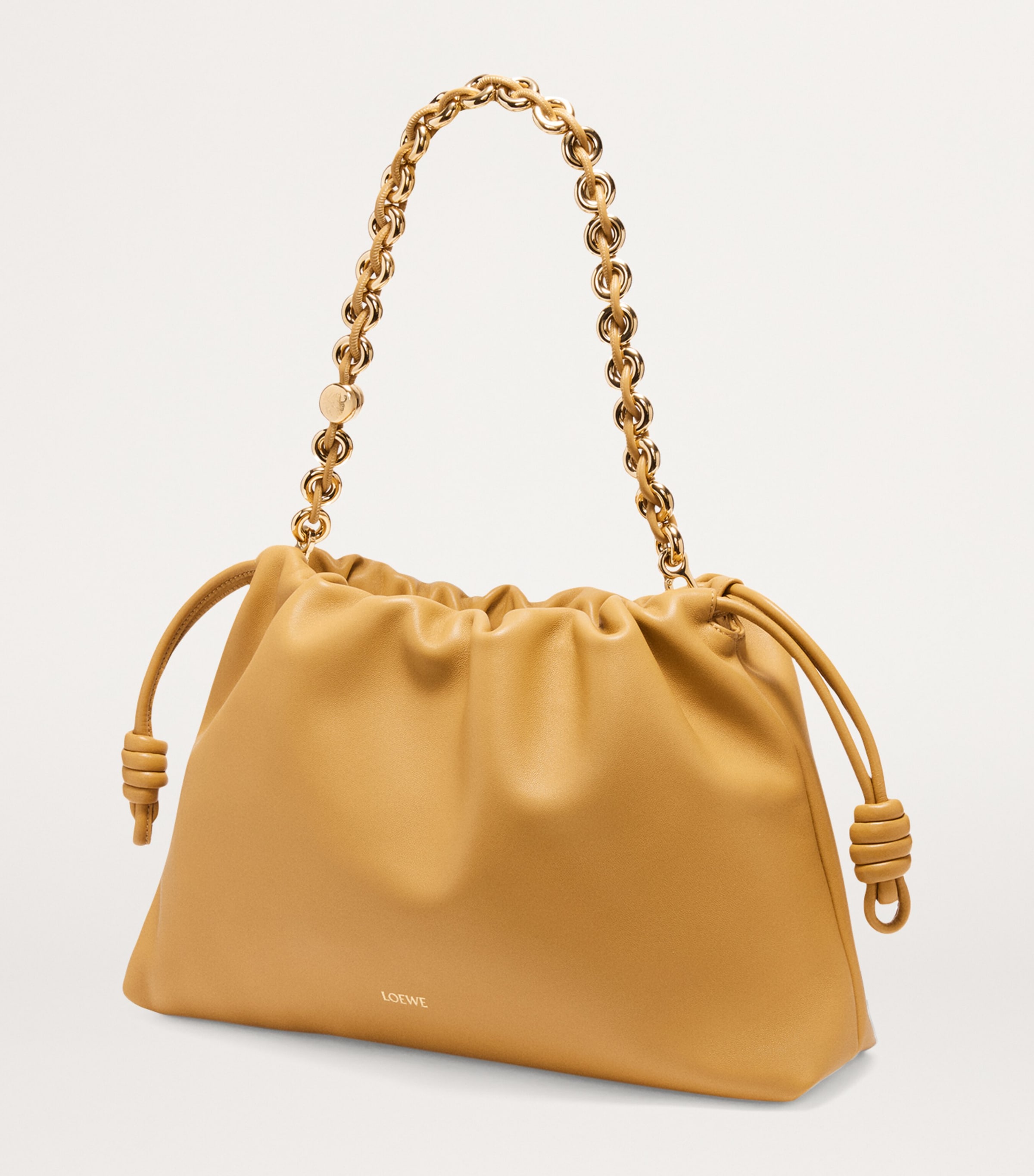 Large Leather Flamenco Purse SAHARA Image 3