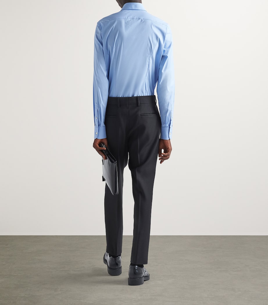 Stretch-Cotton Shirt F0012 Image 4