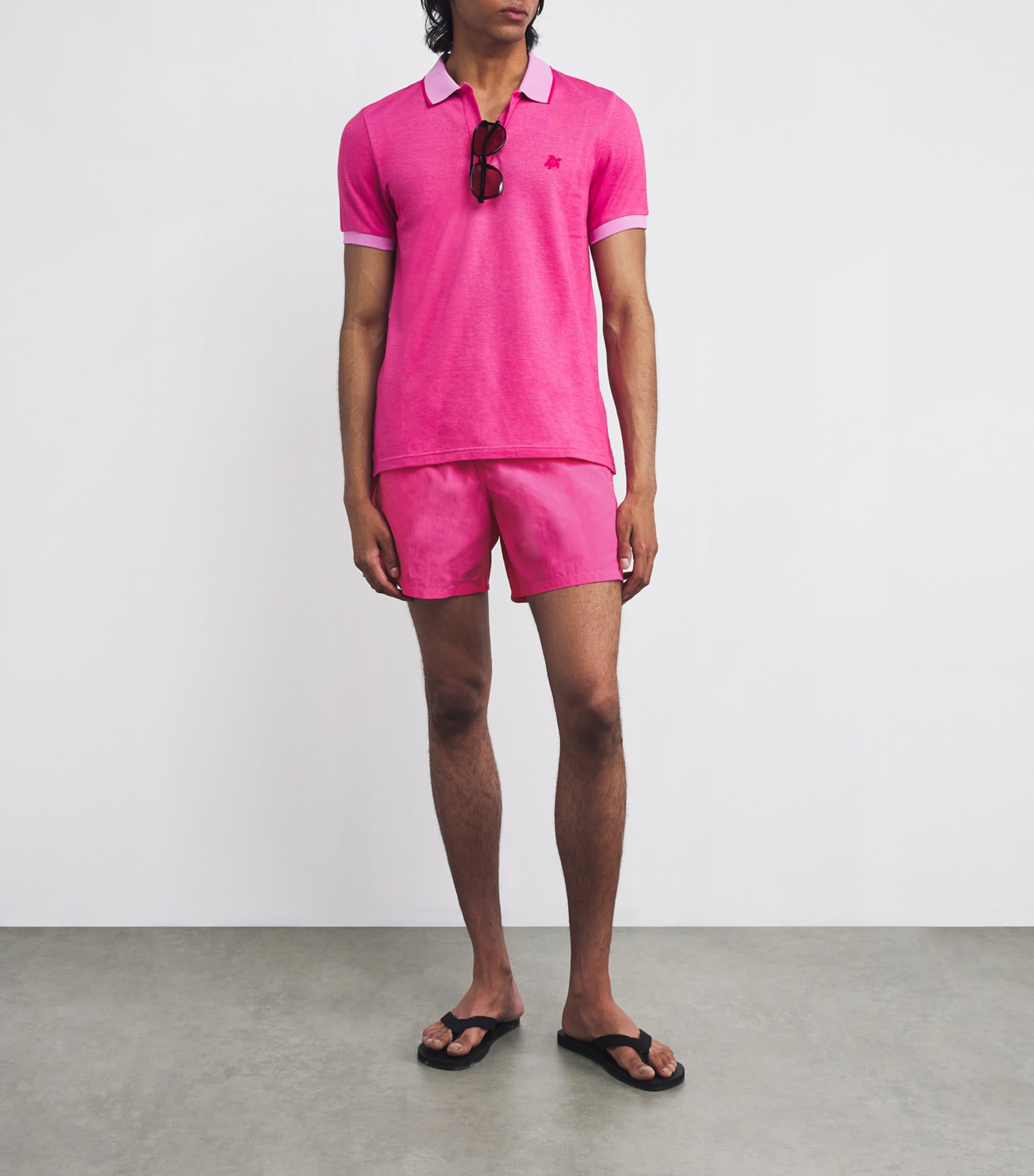 Water-Reactive Moorea Swim Shorts 167-BOUGAINVILLIER Image 2